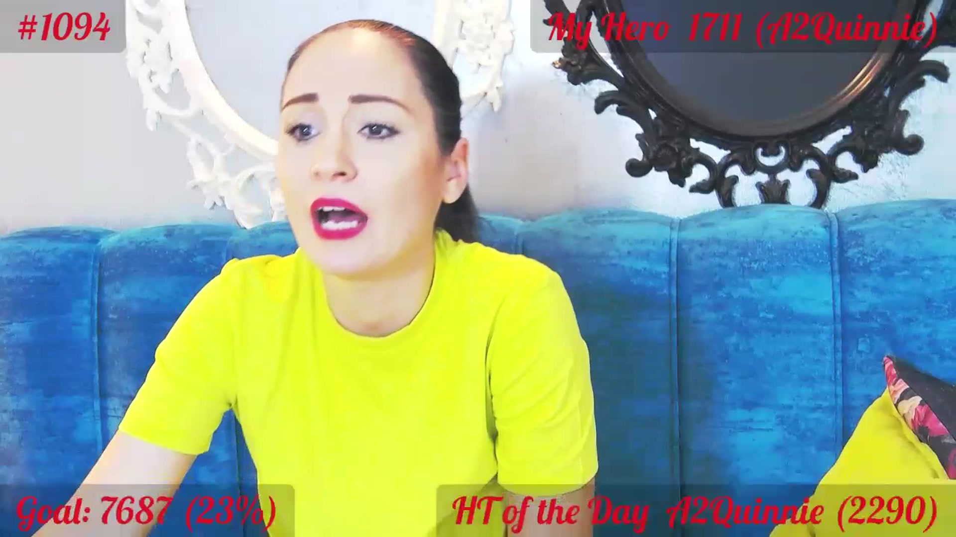 Gallery image thumbnail from QuinnieSmile's myfreecams stream on, 07/12/2023, 12:09 image 1 of 20