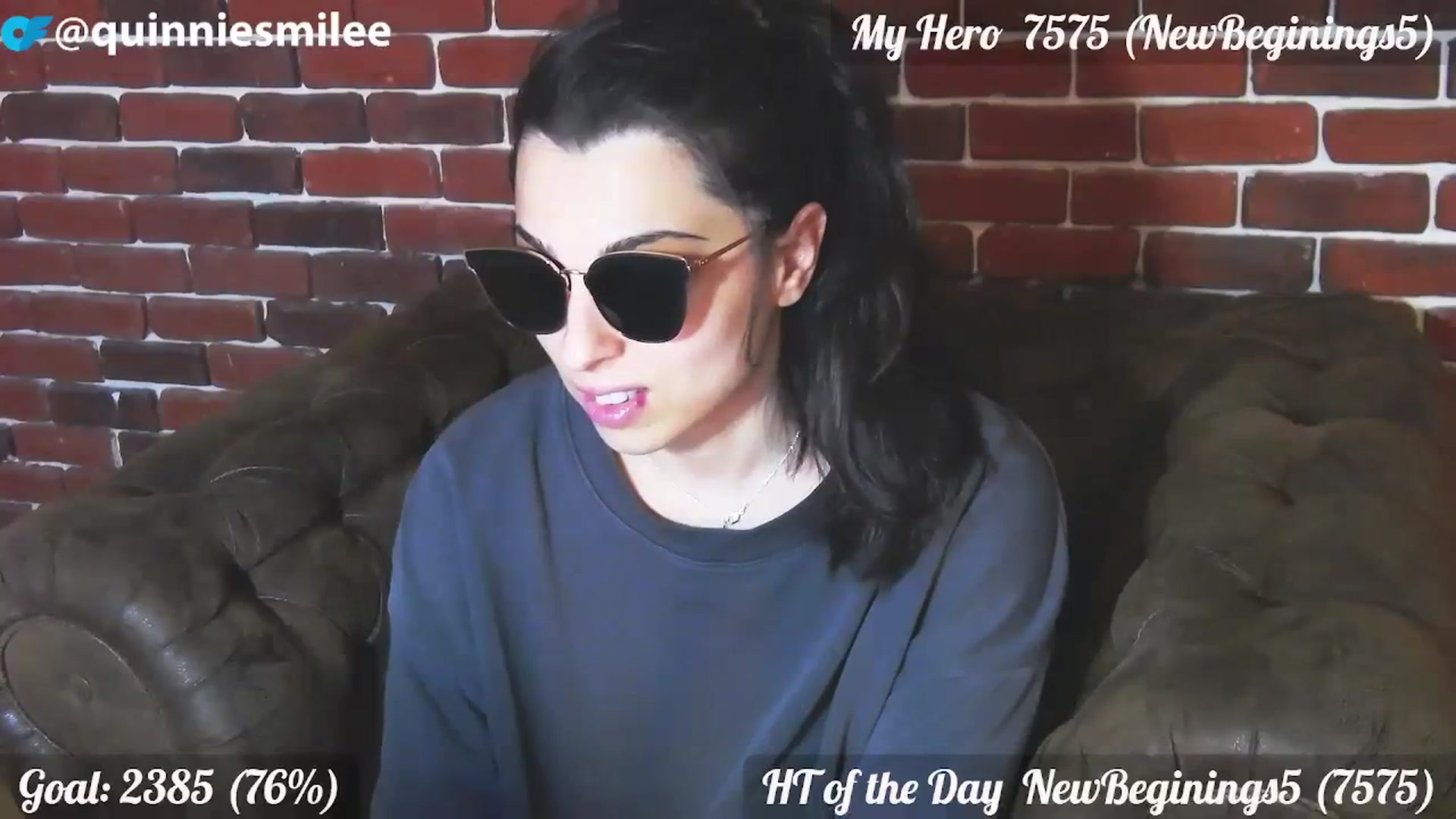 Gallery image thumbnail from QuinnieSmile's myfreecams stream on, 11/01/2023, 13:07 image 6 of 20