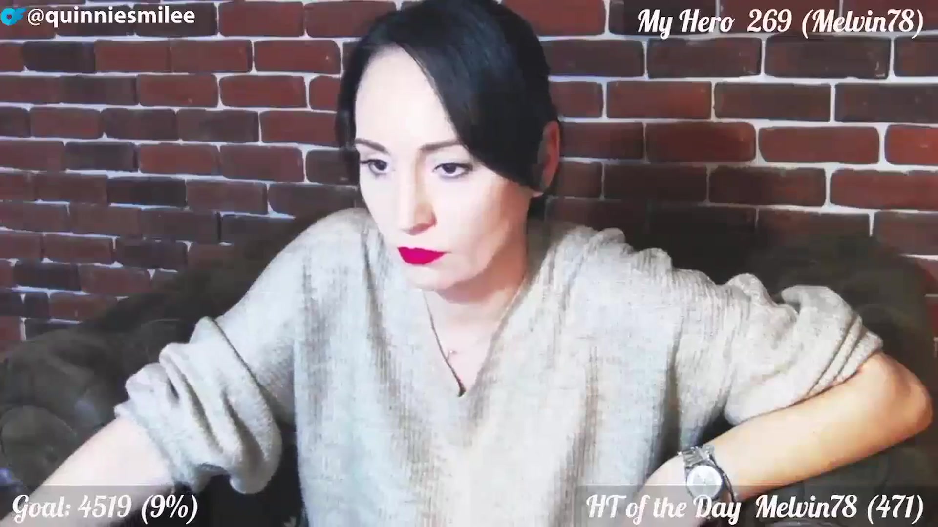 Gallery image thumbnail from QuinnieSmile's myfreecams stream on, 12/05/2023, 11:31 image 16 of 20