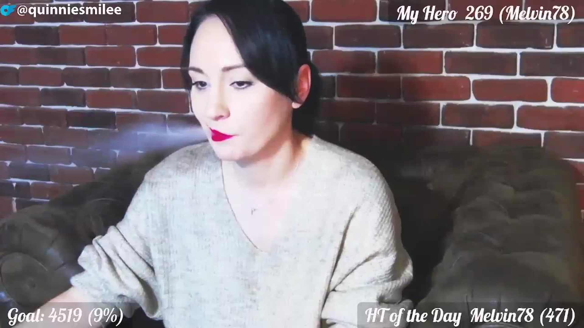 Gallery image thumbnail from QuinnieSmile's myfreecams stream on, 12/05/2023, 11:31 image 7 of 20