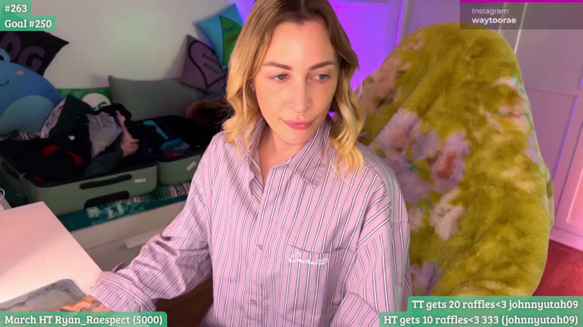 Gallery image thumbnail from RaeRiley's myfreecams stream on, 03/12/2026, 04:00 image 7 of 20