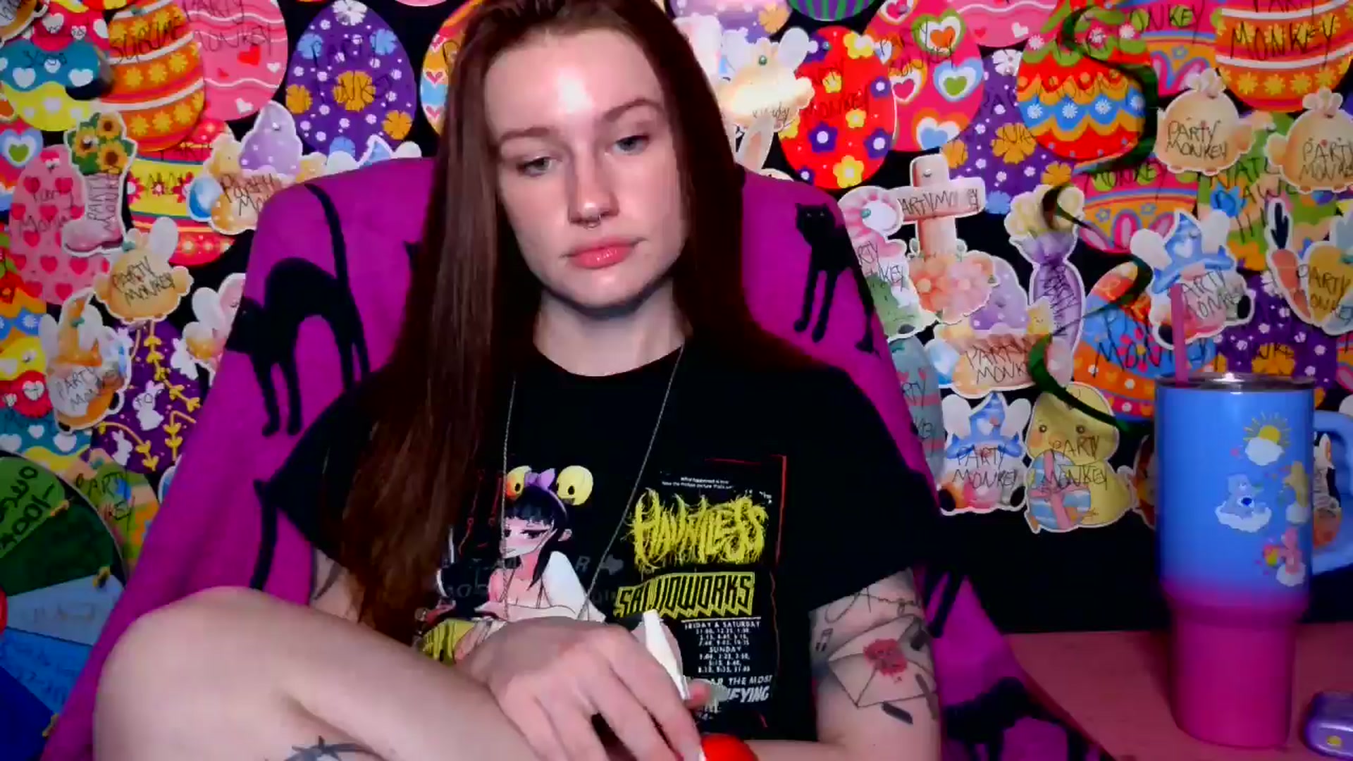 Gallery image thumbnail from RainStormin's myfreecams stream on, 04/27/2025, 08:20 image 18 of 20