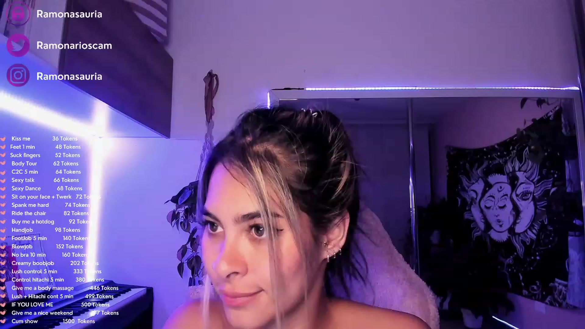 Gallery image thumbnail from Ramonarios's myfreecams stream on, 03/02/2023, 01:48 image 18 of 20