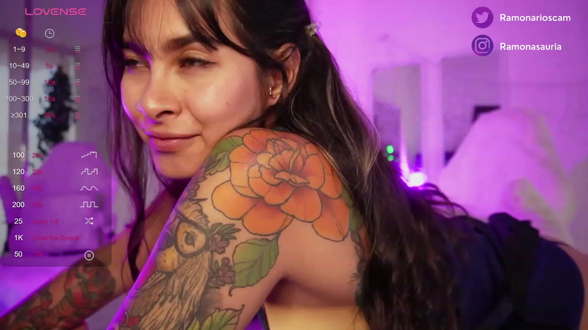 Gallery image thumbnail from Ramonarios's myfreecams stream on, 11/29/2023, 20:42 image 4 of 20