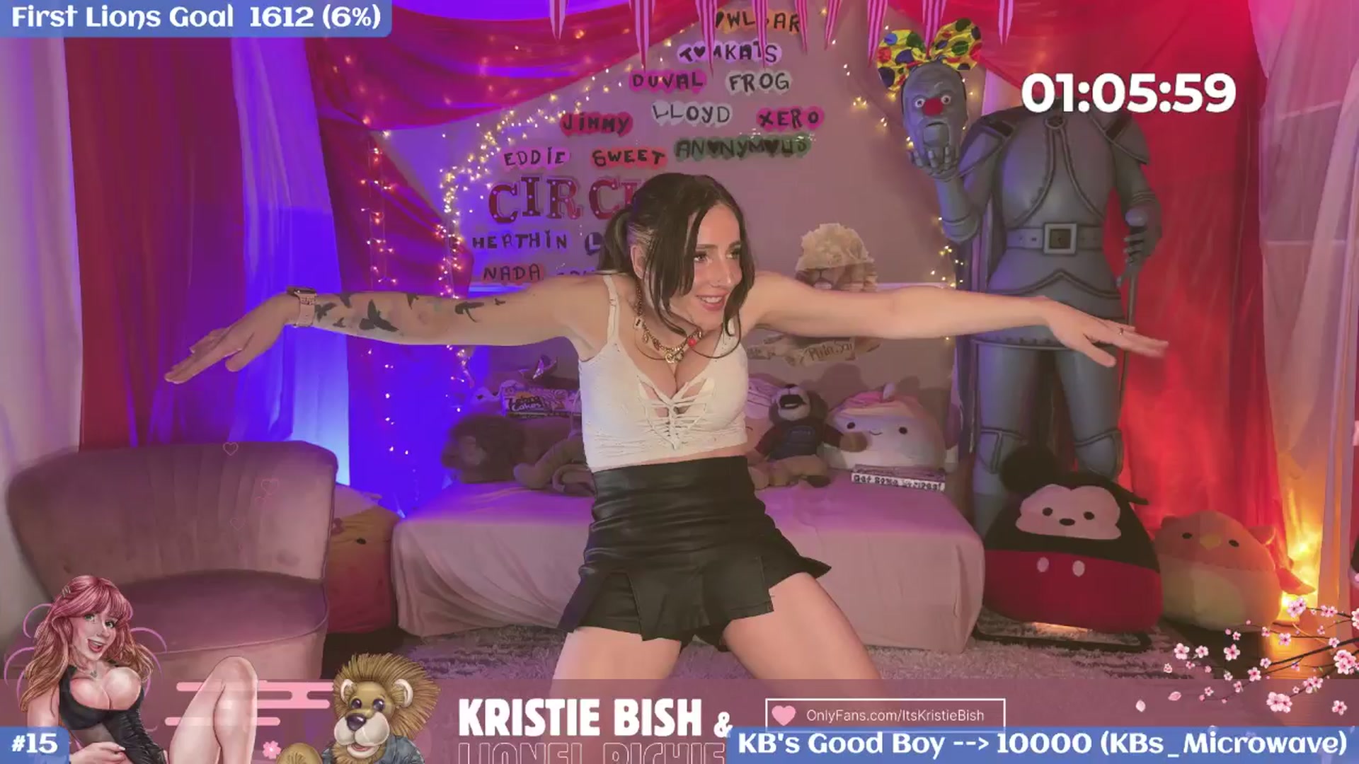 Gallery image thumbnail from RankBish's myfreecams stream on, 08/12/2025, 04:12 image 1 of 20