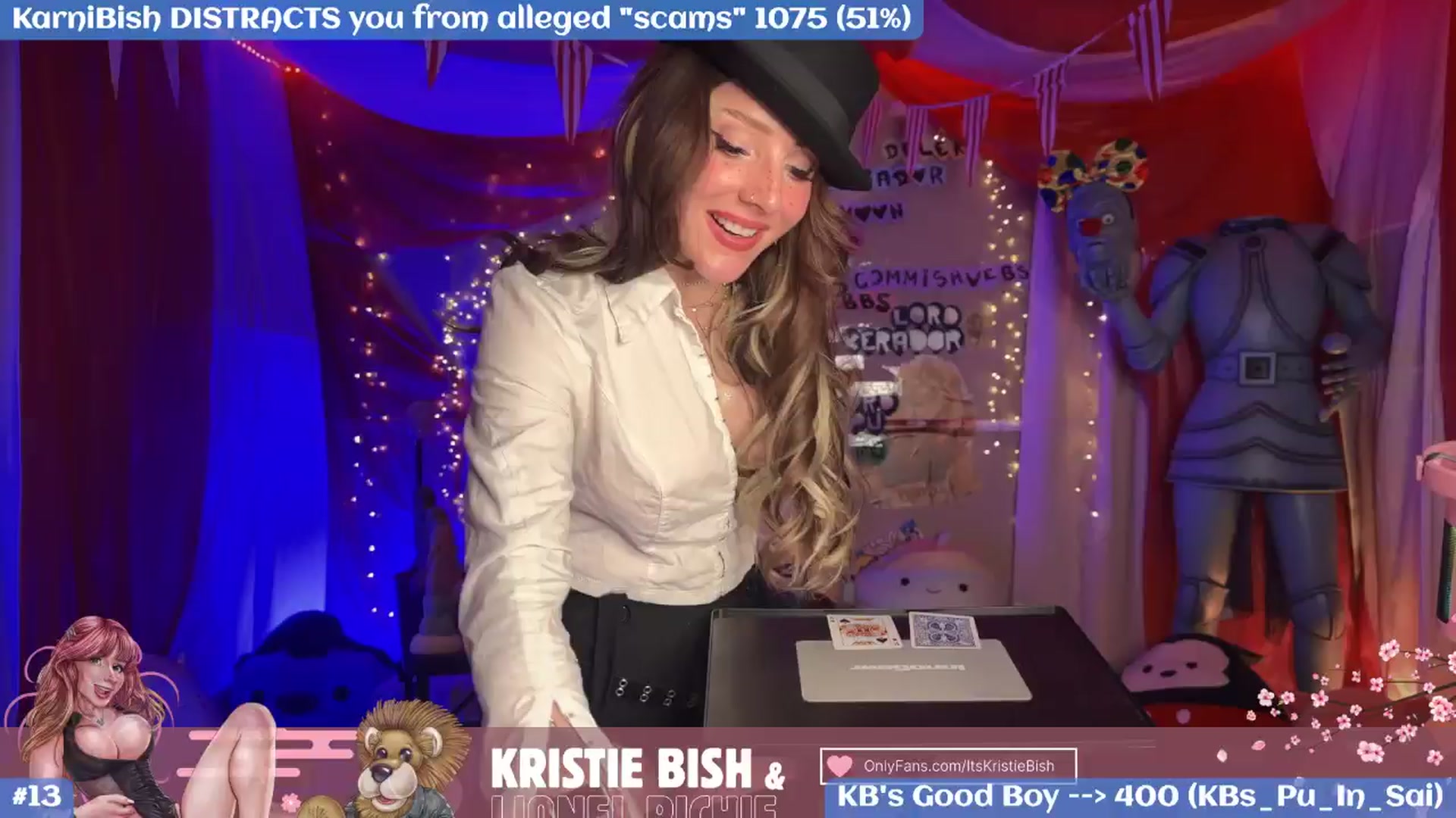 Gallery image thumbnail from RankBish's myfreecams stream on, 08/15/2025, 03:45 image 11 of 20