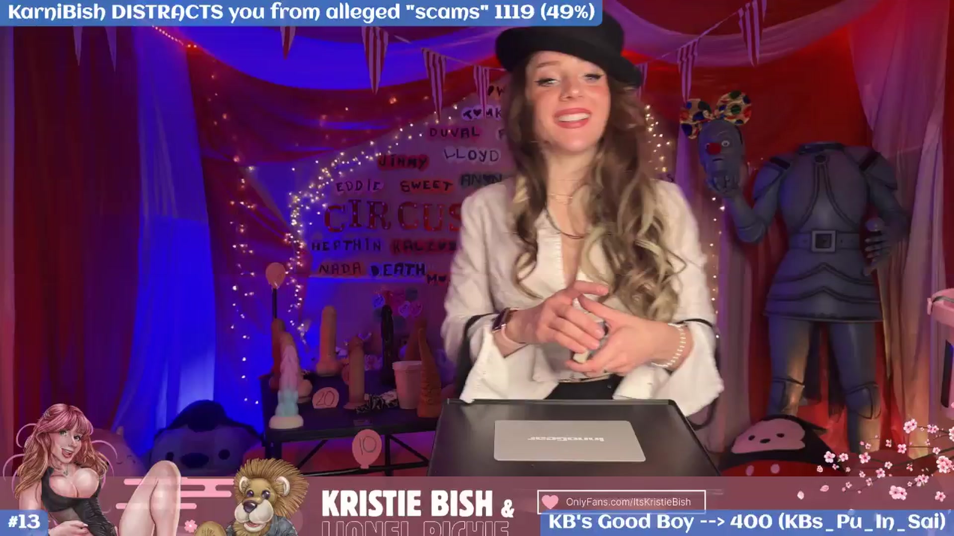 Gallery image thumbnail from RankBish's myfreecams stream on, 08/15/2025, 03:45 image 8 of 20