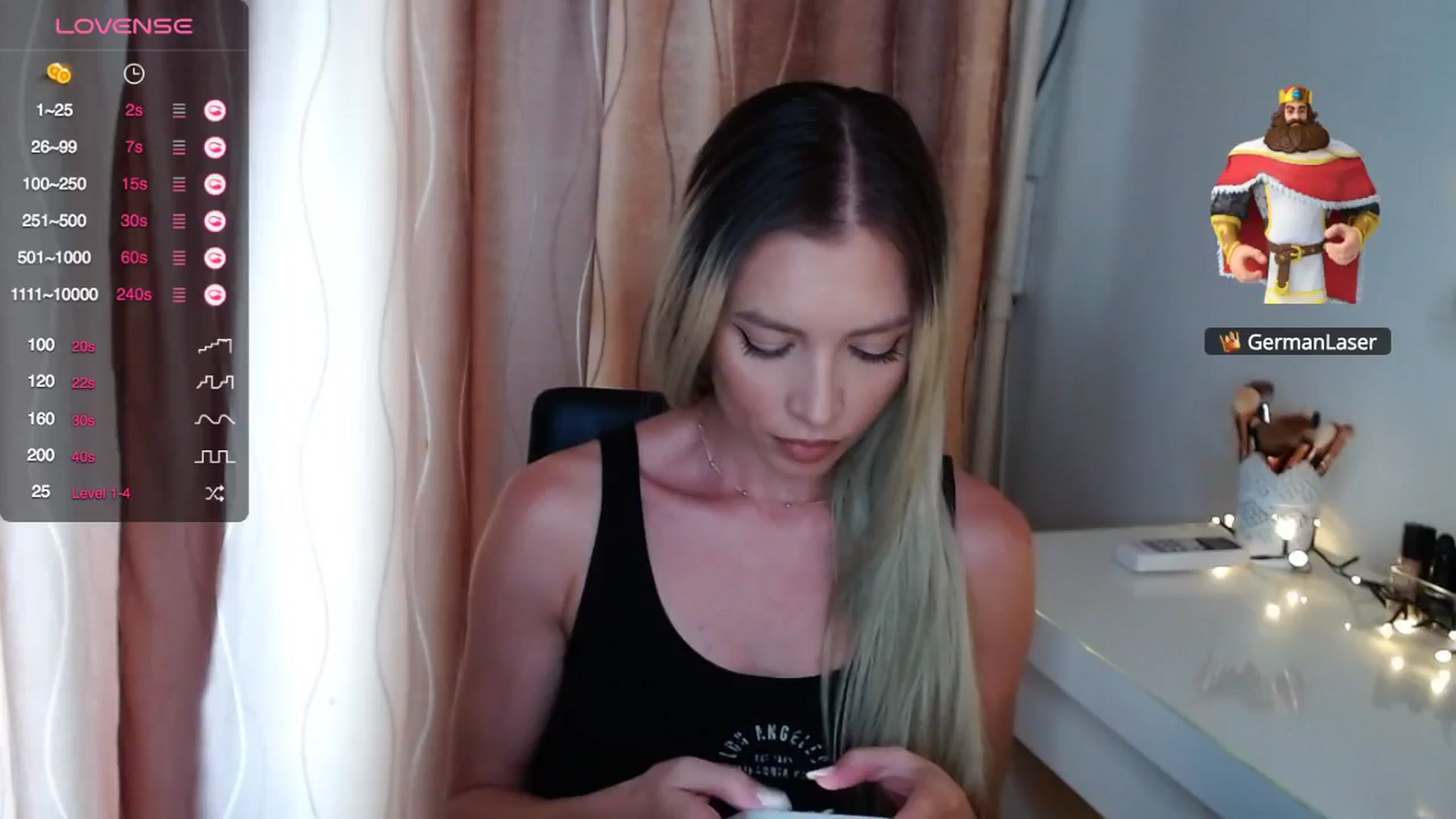 Gallery image thumbnail from Rapunzelll's myfreecams stream on, 08/06/2024, 11:07 image 1 of 20