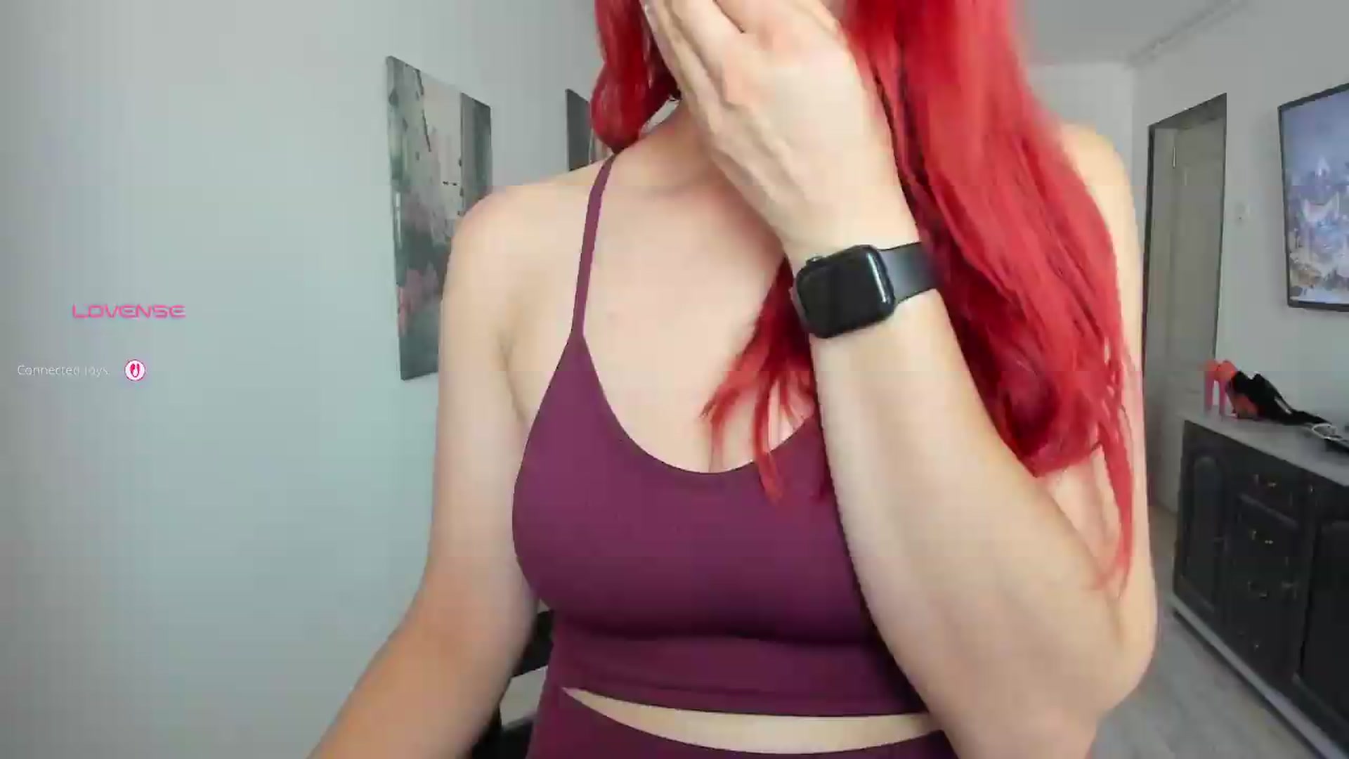 Gallery image thumbnail from RedFireVelvet's myfreecams stream on, 08/10/2026, 12:04 image 3 of 20