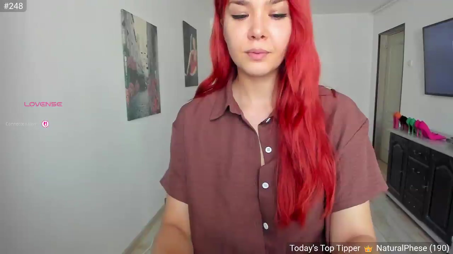Gallery image thumbnail from RedFireVelvet's myfreecams stream on, 08/19/2026, 10:21 image 16 of 20