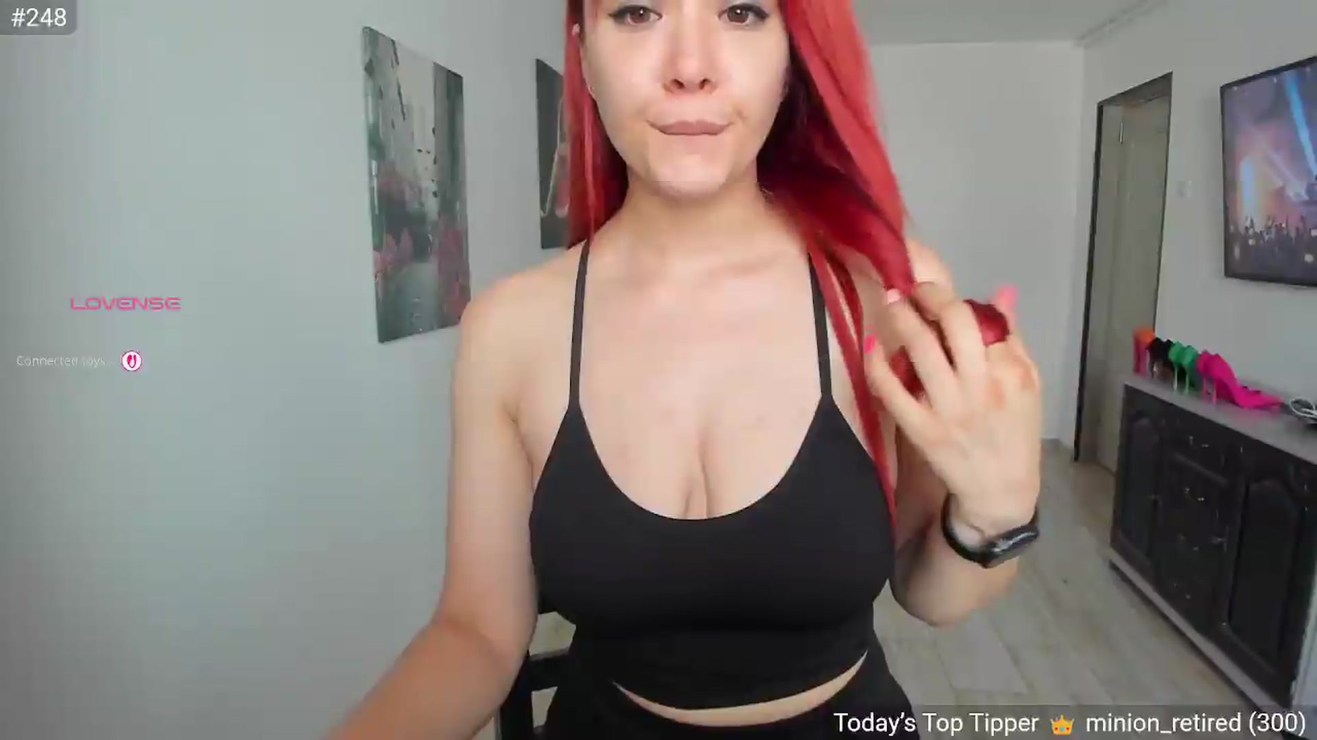 Gallery image thumbnail from RedFireVelvet's myfreecams stream on, 08/23/2026, 11:39 image 13 of 20