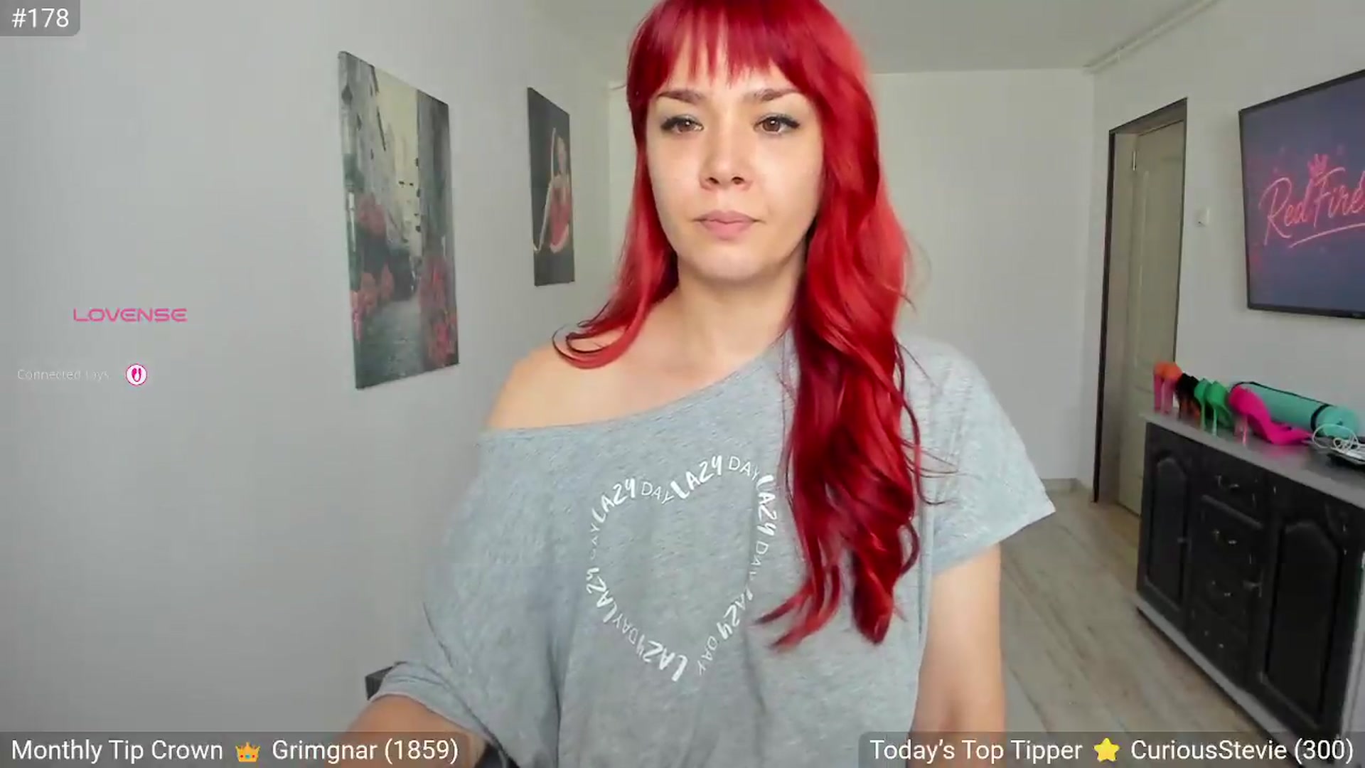 Gallery image thumbnail from RedFireVelvet's myfreecams stream on, 09/03/2026, 11:05 image 6 of 20