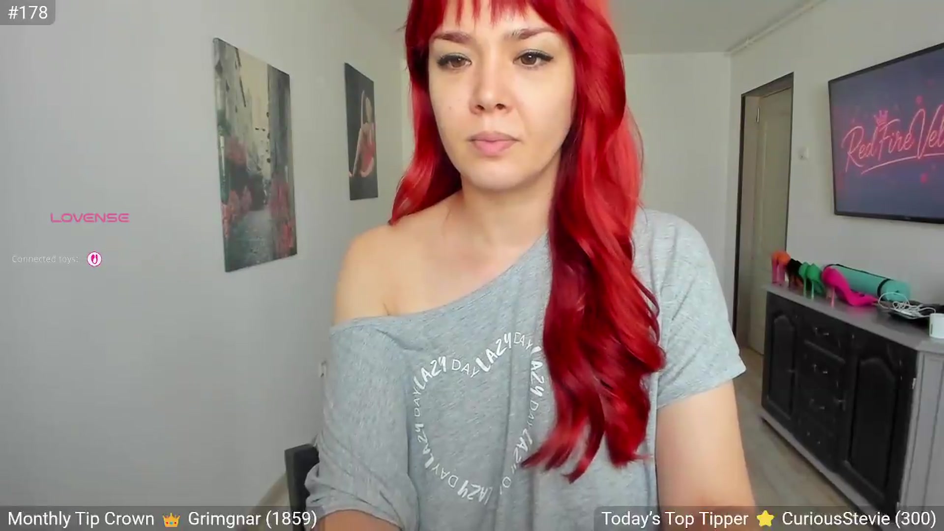 Gallery image thumbnail from RedFireVelvet's myfreecams stream on, 09/03/2026, 11:05 image 2 of 20