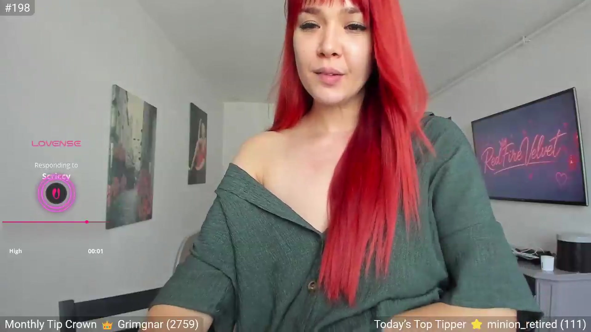 Gallery image thumbnail from RedFireVelvet's myfreecams stream on, 09/06/2026, 09:53 image 20 of 20