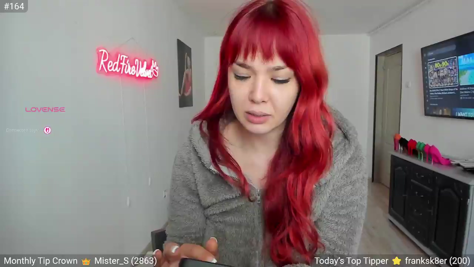 Gallery image thumbnail from RedFireVelvet's myfreecams stream on, 09/13/2026, 10:54 image 11 of 20