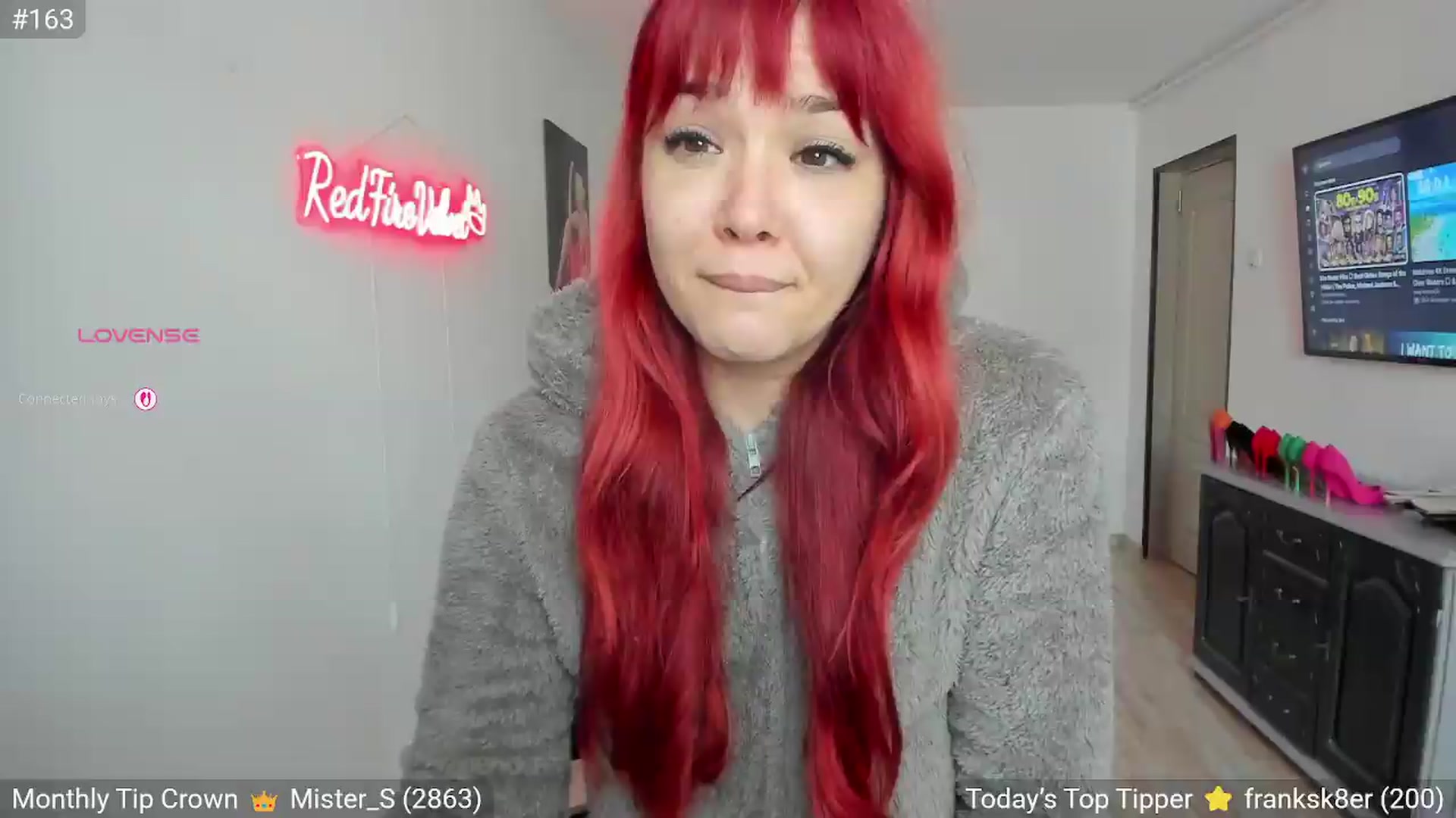 Gallery image thumbnail from RedFireVelvet's myfreecams stream on, 09/13/2026, 10:54 image 7 of 20