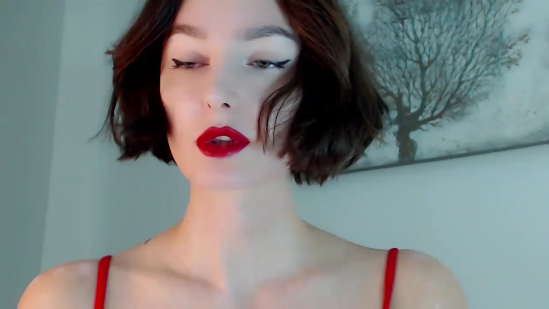 Gallery image thumbnail from Red_Lips_Girl's myfreecams stream on, 11/26/2022, 23:05 image 17 of 20
