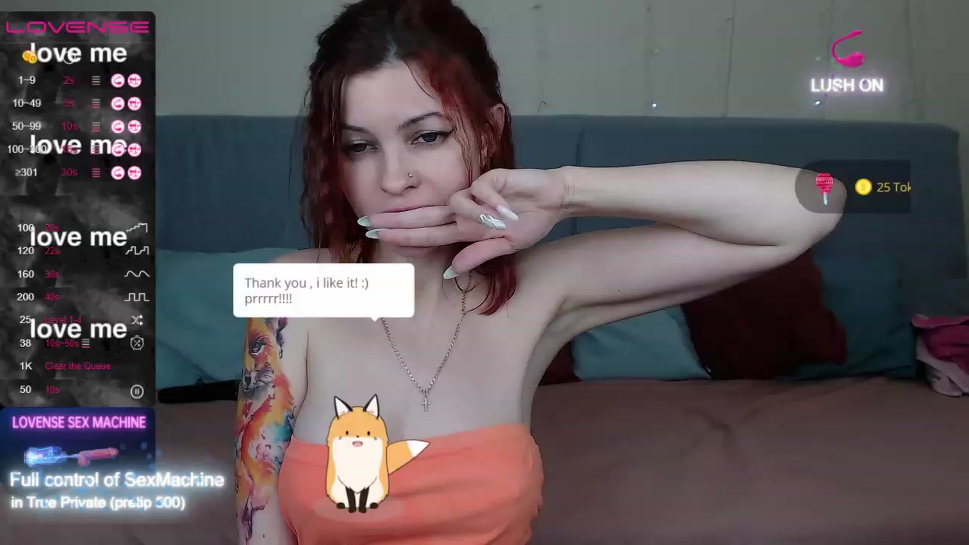 Gallery image thumbnail from Redhead_foxie's myfreecams stream on, 02/26/2023, 16:20 image 10 of 20