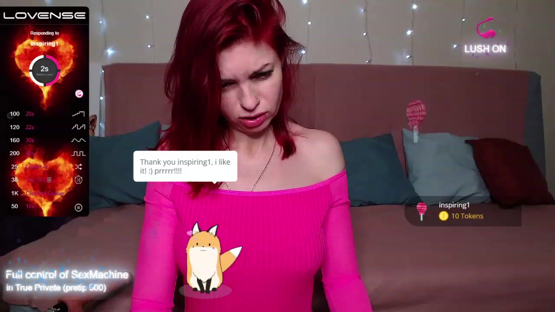 Gallery image thumbnail from Redhead_foxie's myfreecams stream on, 03/13/2023, 13:08 image 7 of 20