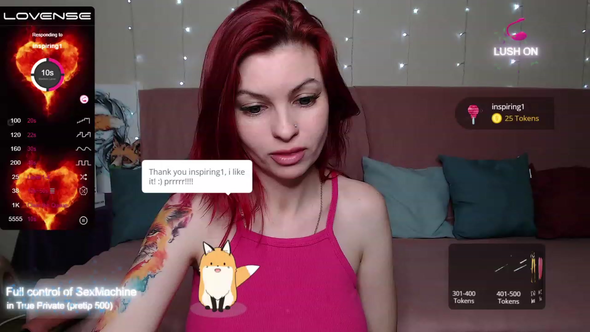Gallery image thumbnail from Redhead_foxie's myfreecams stream on, 04/02/2023, 06:54 image 1 of 20