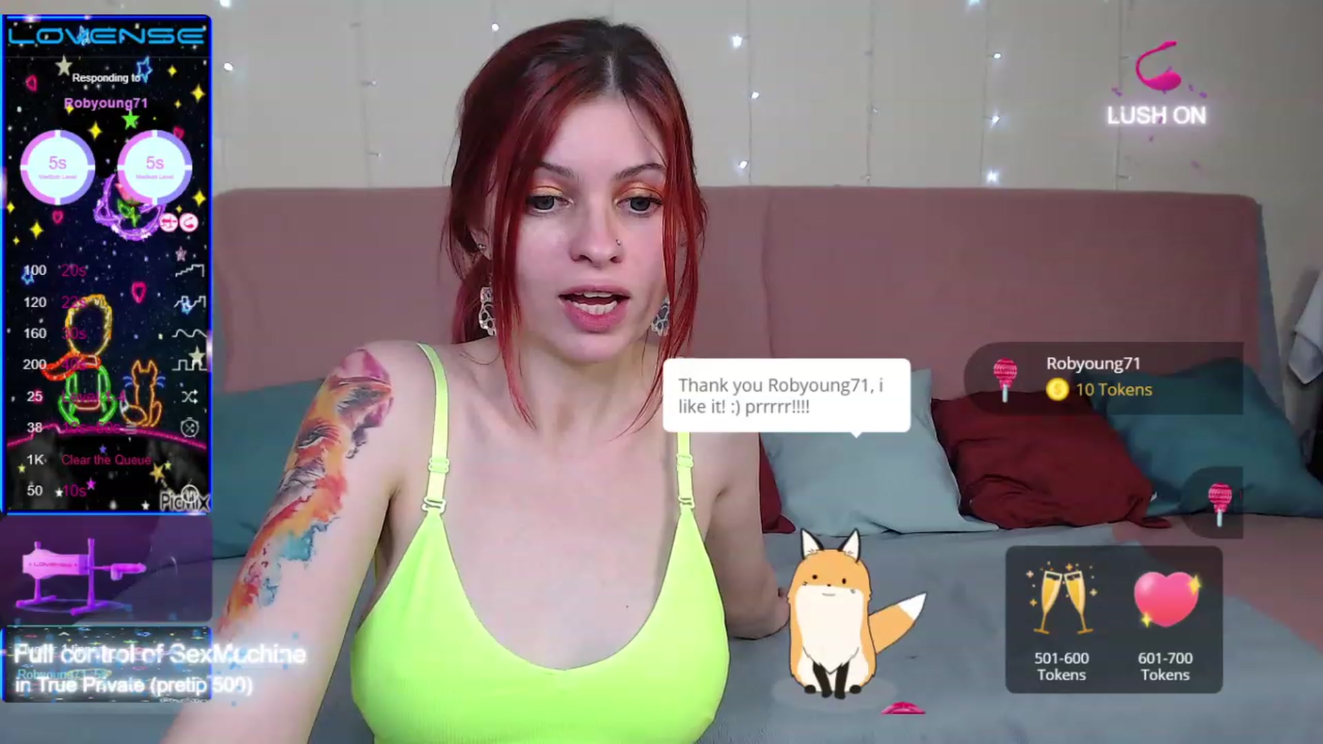 Gallery image thumbnail from Redhead_foxie's myfreecams stream on, 05/21/2023, 13:04 image 9 of 20