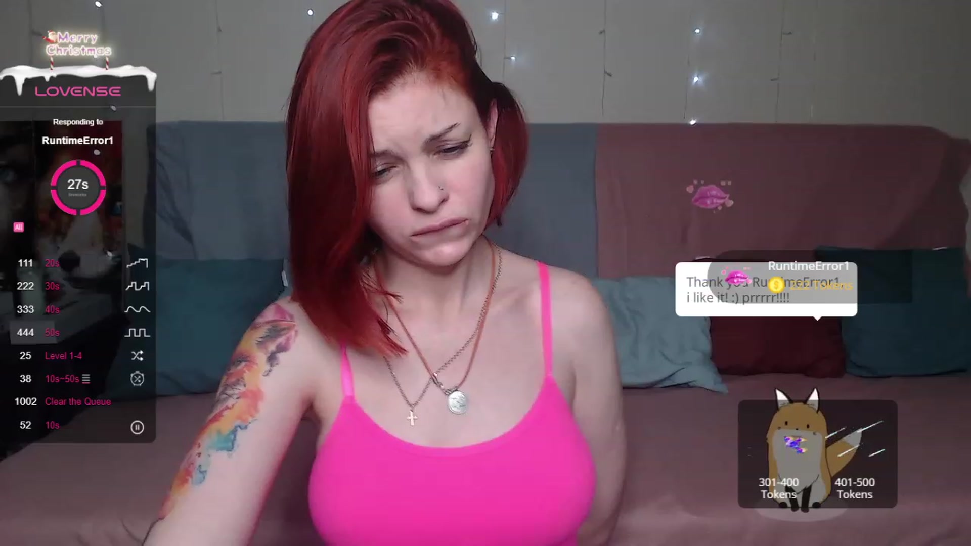 Gallery image thumbnail from Redhead_foxie's myfreecams stream on, 12/23/2023, 08:40 image 9 of 20