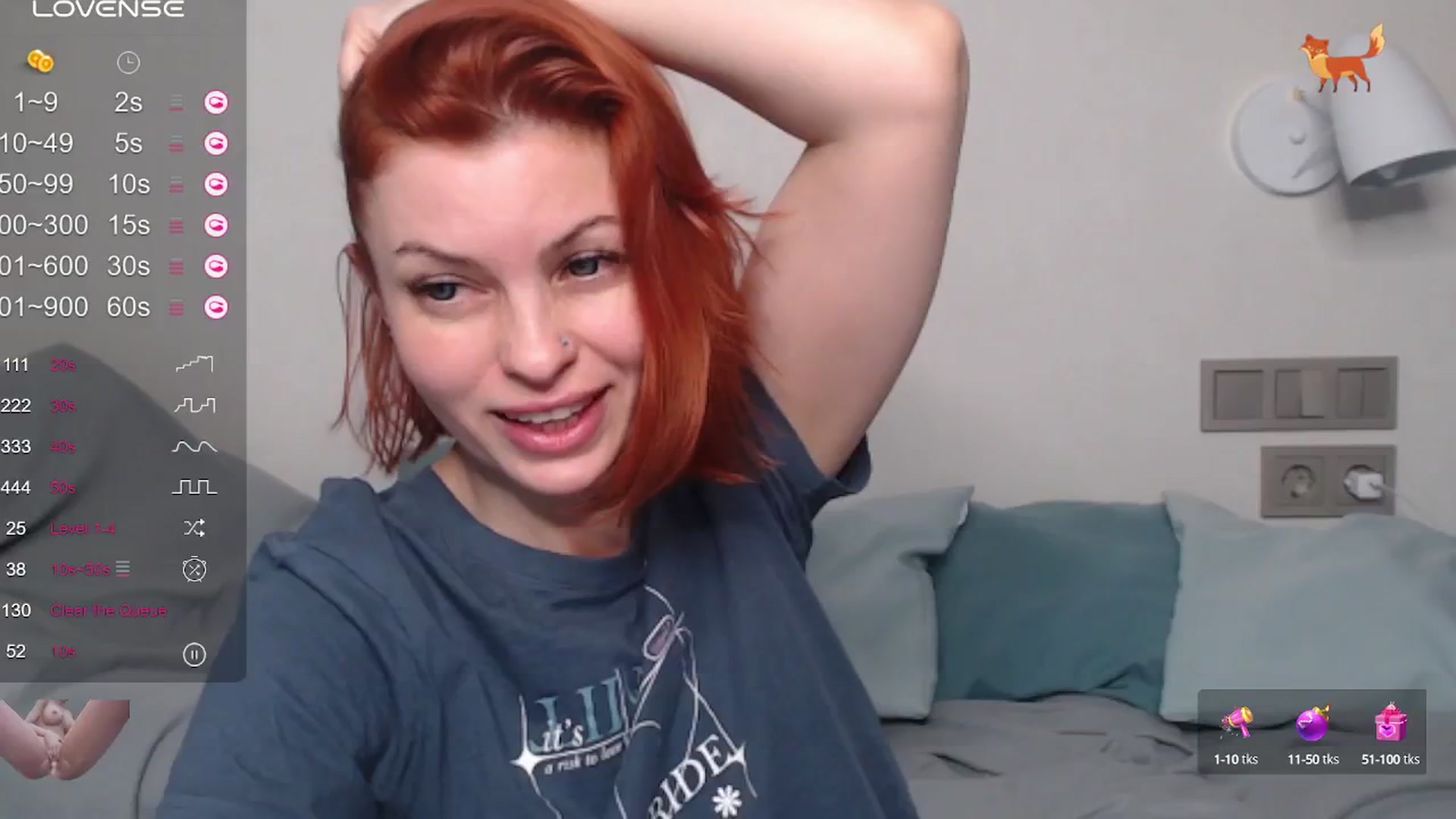 Gallery image thumbnail from Redhead_foxie's myfreecams stream on, 05/27/2024, 14:15 image 6 of 20