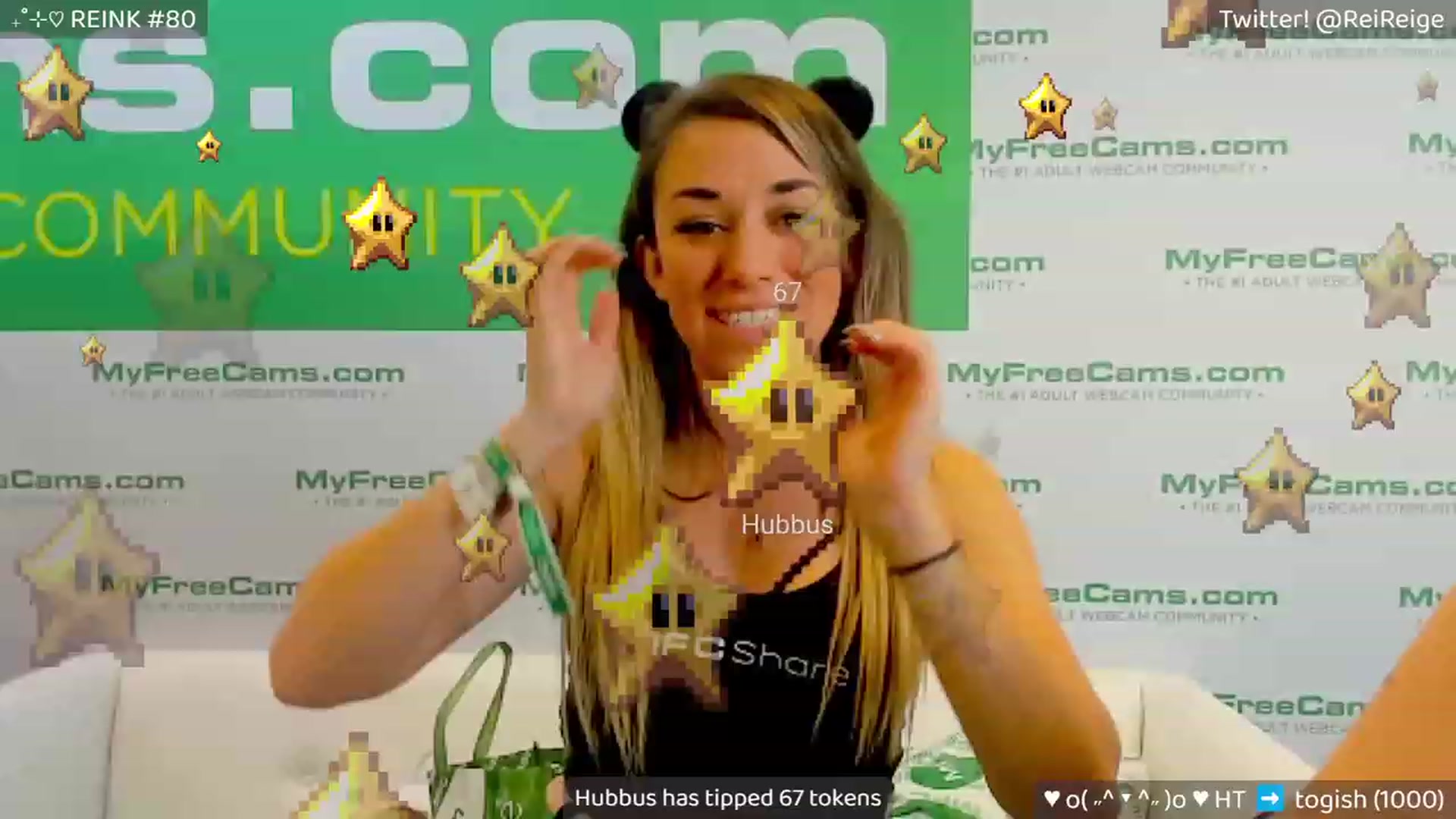 Gallery image thumbnail from Reige's myfreecams stream on, 01/07/2023, 04:05 image 1 of 20