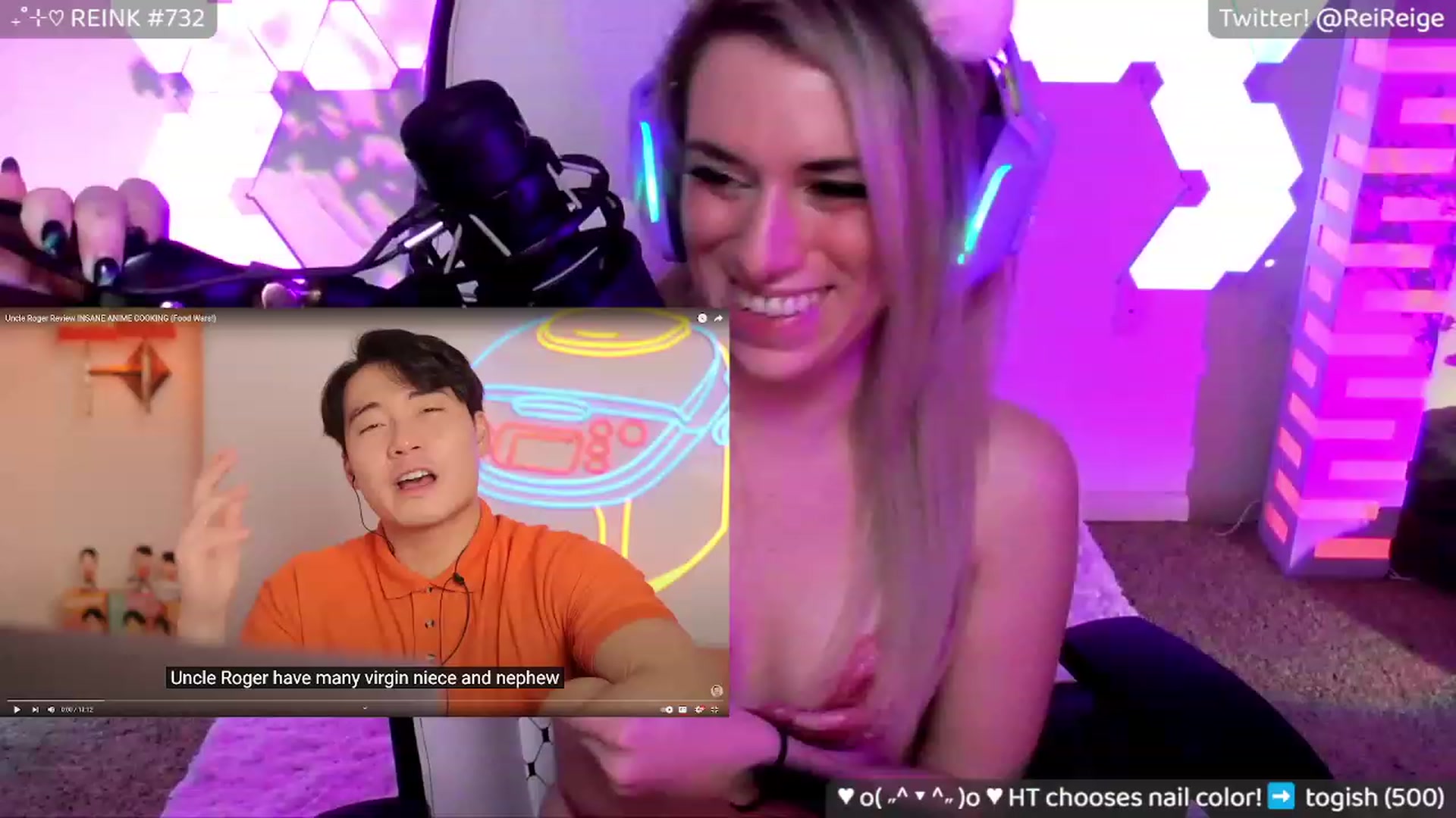 Gallery image thumbnail from Reige's myfreecams stream on, 02/16/2023, 10:15 image 15 of 20
