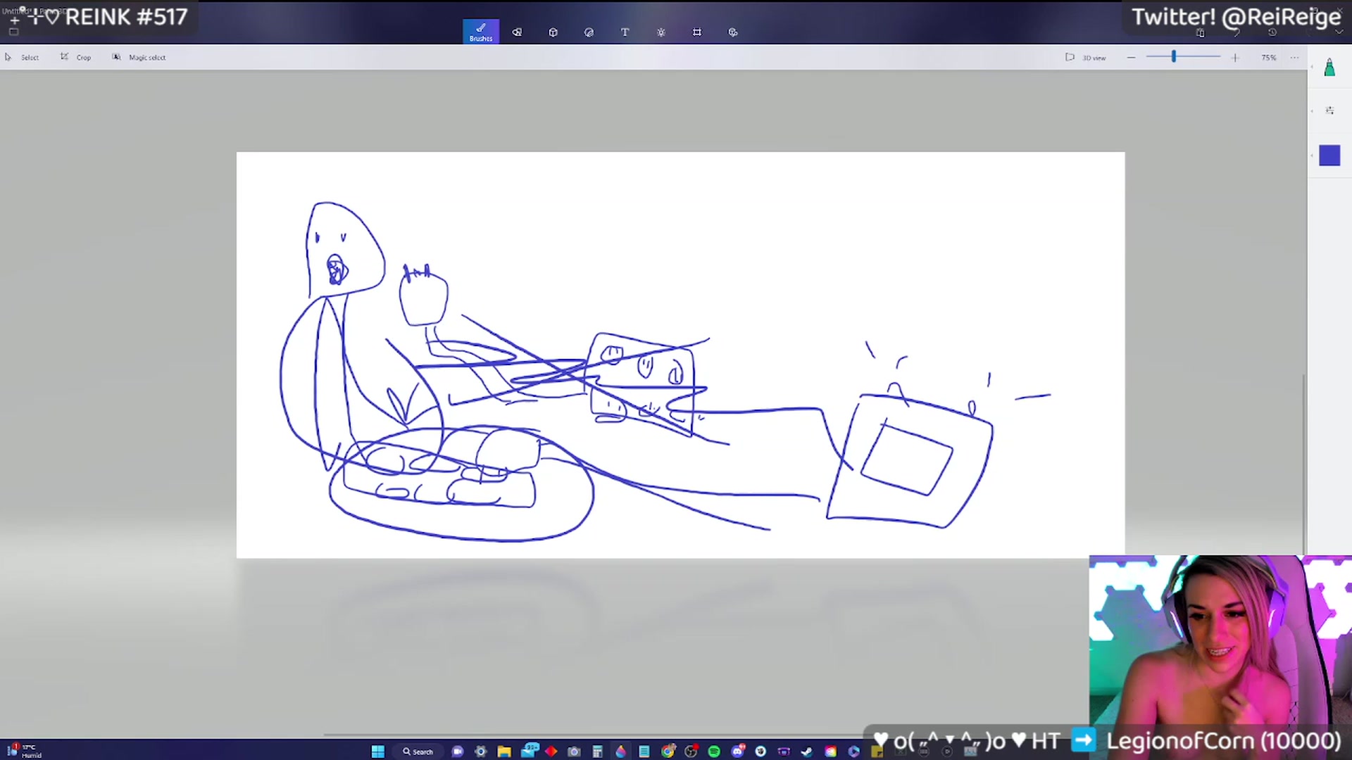 Gallery image thumbnail from Reige's myfreecams stream on, 02/20/2023, 10:50 image 7 of 20