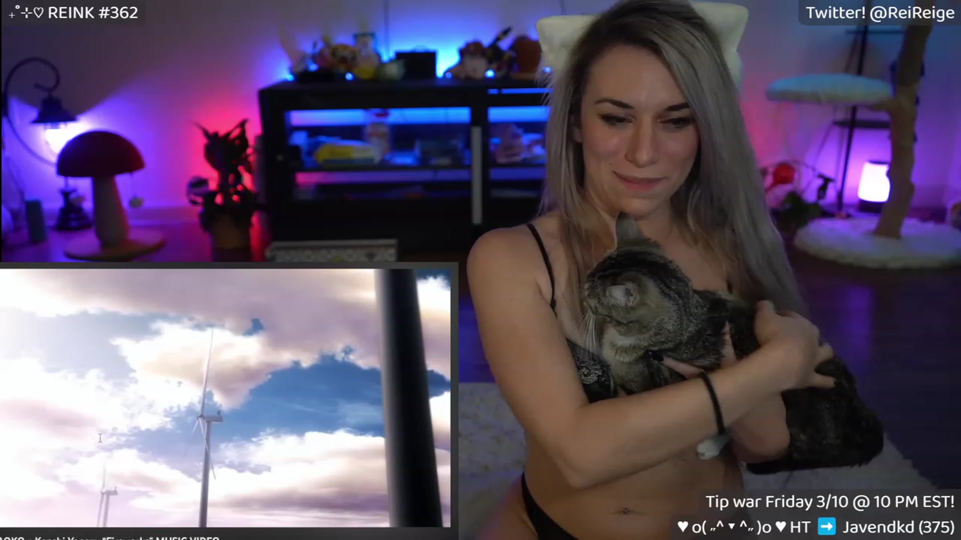 Gallery image thumbnail from Reige's myfreecams stream on, 03/10/2023, 10:31 image 18 of 20