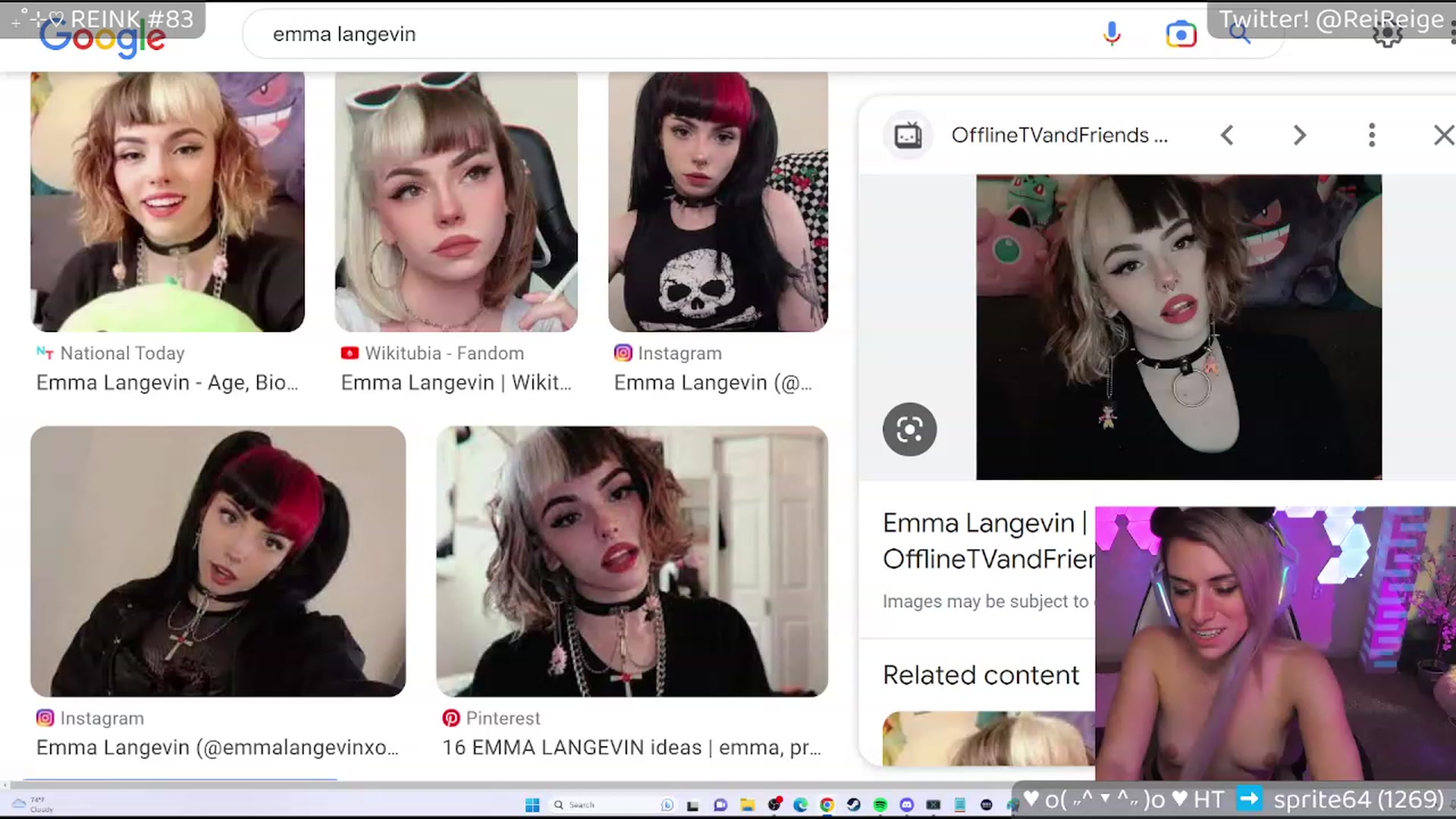 Gallery image thumbnail from Reige's myfreecams stream on, 03/31/2023, 10:47 image 6 of 20