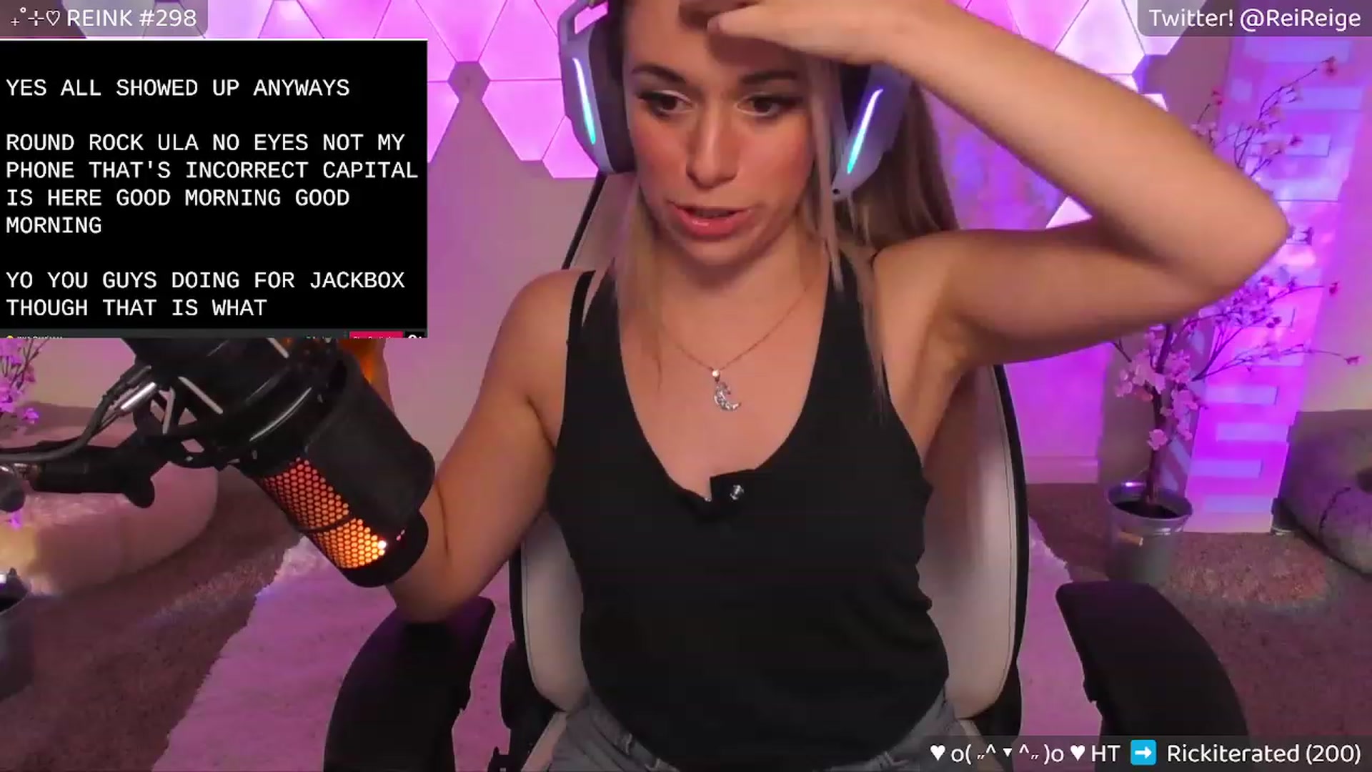 Gallery image thumbnail from Reige's myfreecams stream on, 06/11/2023, 08:39 image 1 of 20