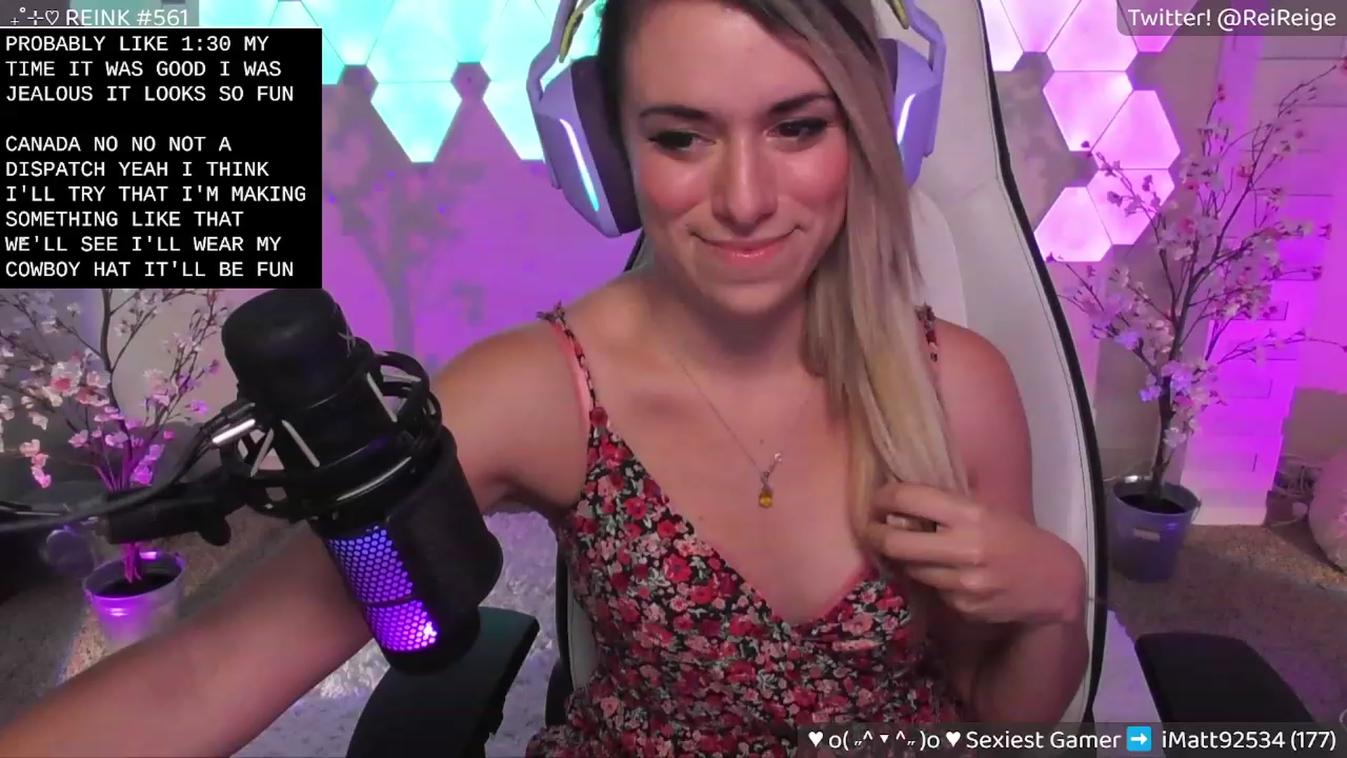 Gallery image thumbnail from Reige's myfreecams stream on, 07/16/2023, 06:36 image 4 of 20