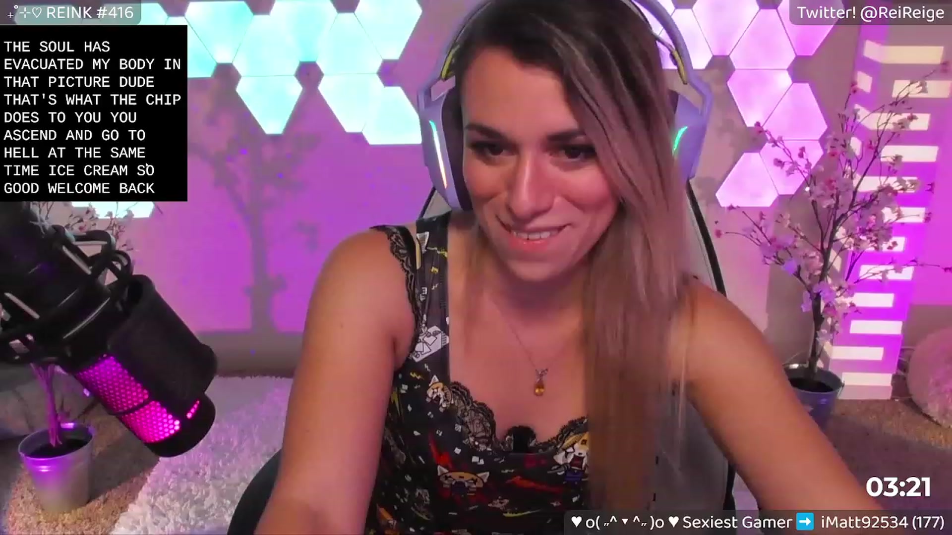 Gallery image thumbnail from Reige's myfreecams stream on, 07/26/2023, 08:44 image 4 of 20