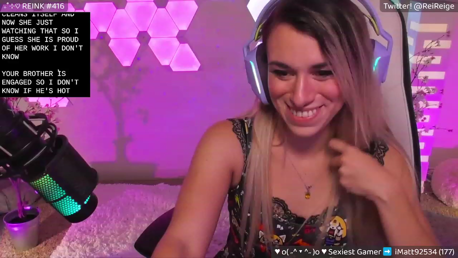 Gallery image thumbnail from Reige's myfreecams stream on, 07/26/2023, 08:44 image 1 of 20