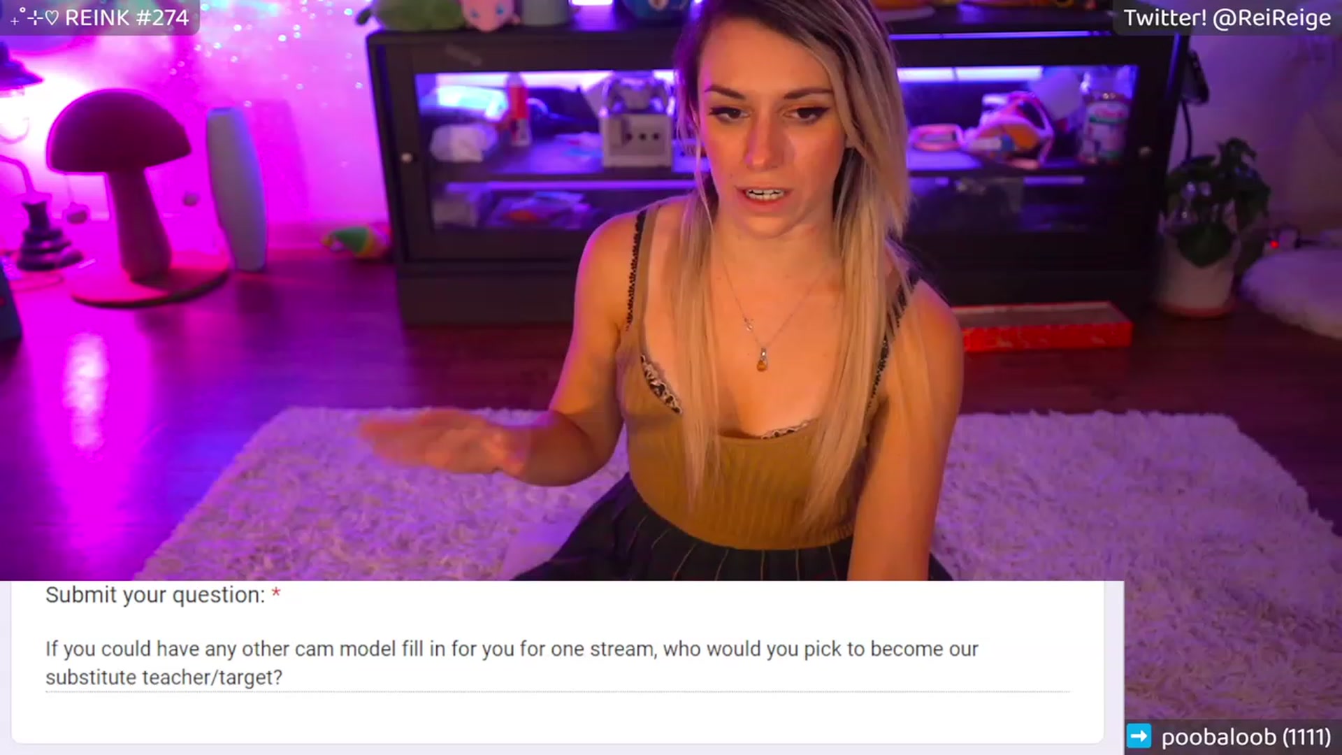 Gallery image thumbnail from Reige's myfreecams stream on, 08/01/2023, 08:54 image 8 of 20