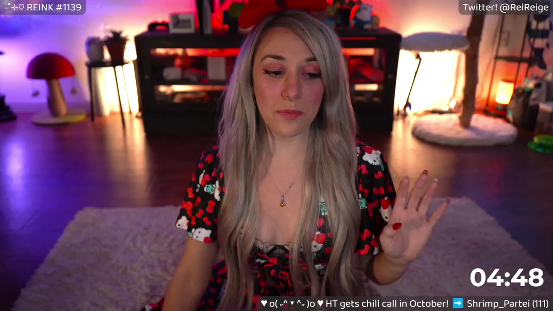 Gallery image thumbnail from Reige's myfreecams stream on, 10/04/2023, 07:08 image 6 of 20