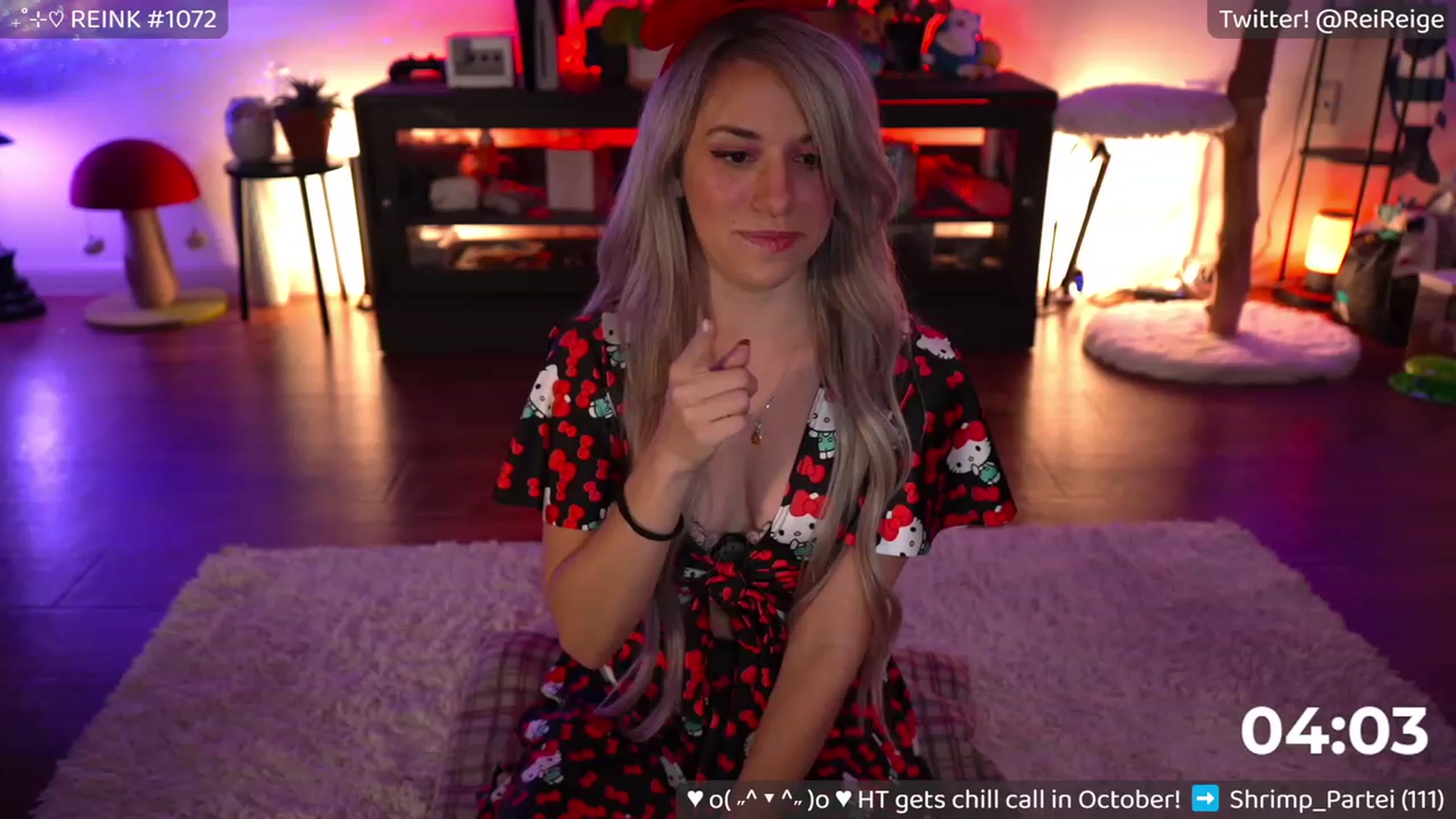 Gallery image thumbnail from Reige's myfreecams stream on, 10/04/2023, 07:08 image 15 of 20