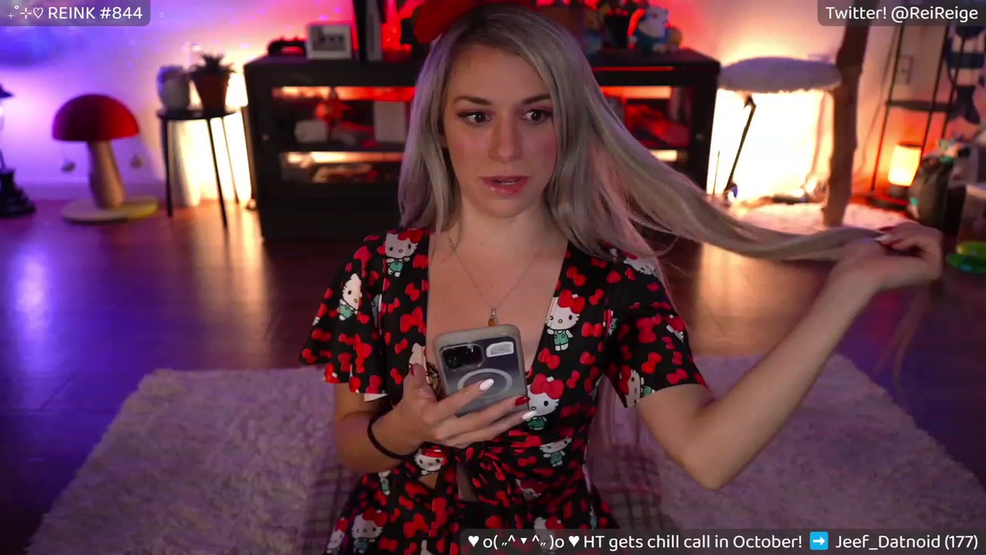 Gallery image thumbnail from Reige's myfreecams stream on, 10/04/2023, 08:34 image 14 of 20