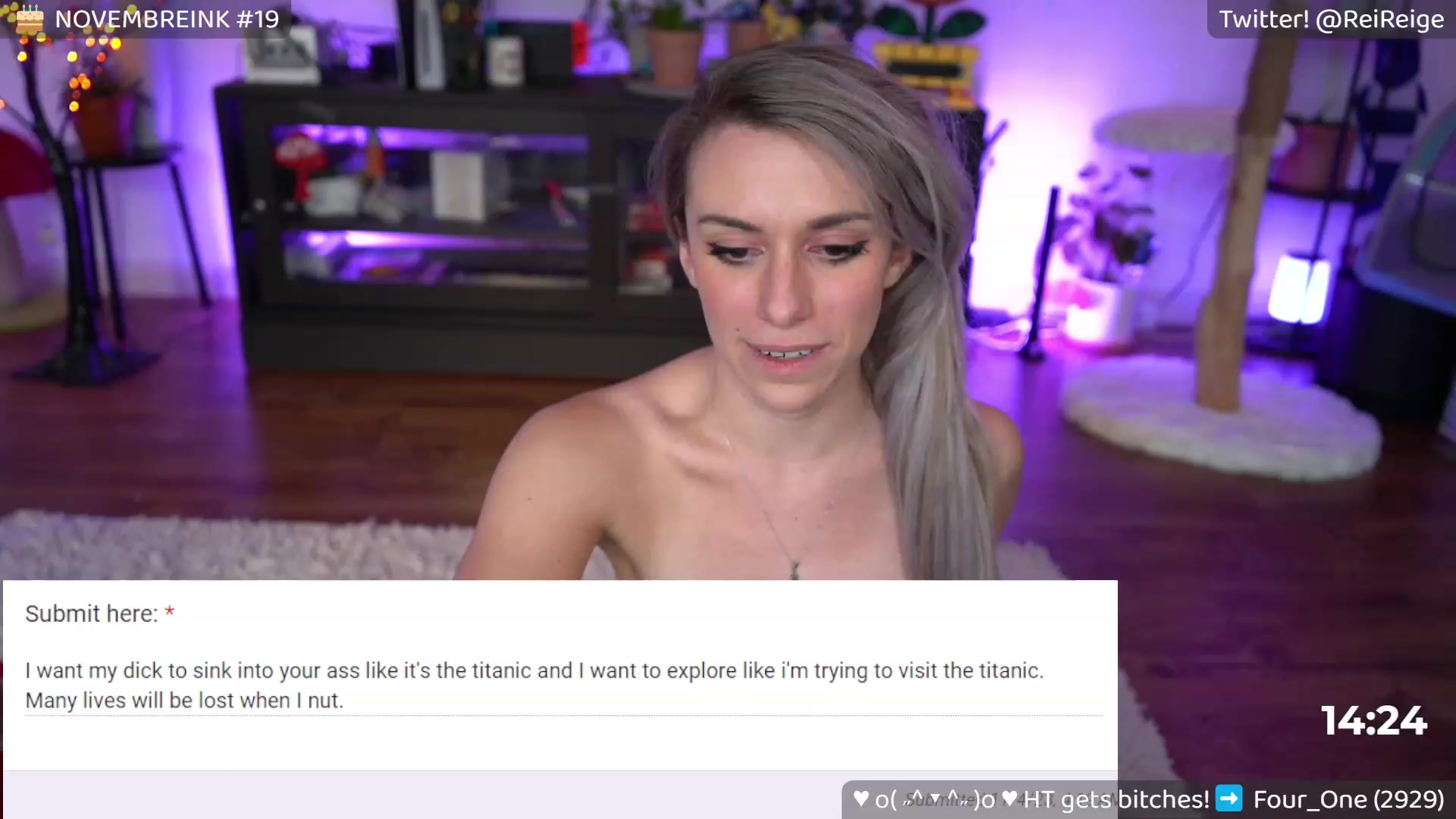 Gallery image thumbnail from Reige's myfreecams stream on, 11/04/2023, 14:35 image 2 of 20