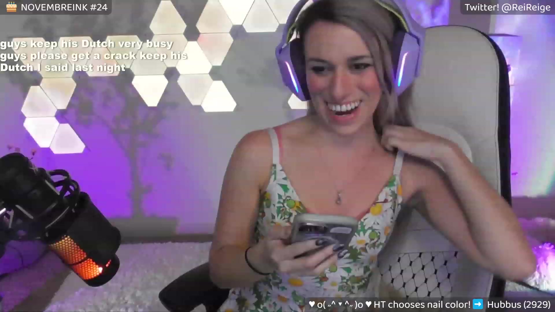 Gallery image thumbnail from Reige's myfreecams stream on, 11/05/2023, 07:28 image 17 of 20