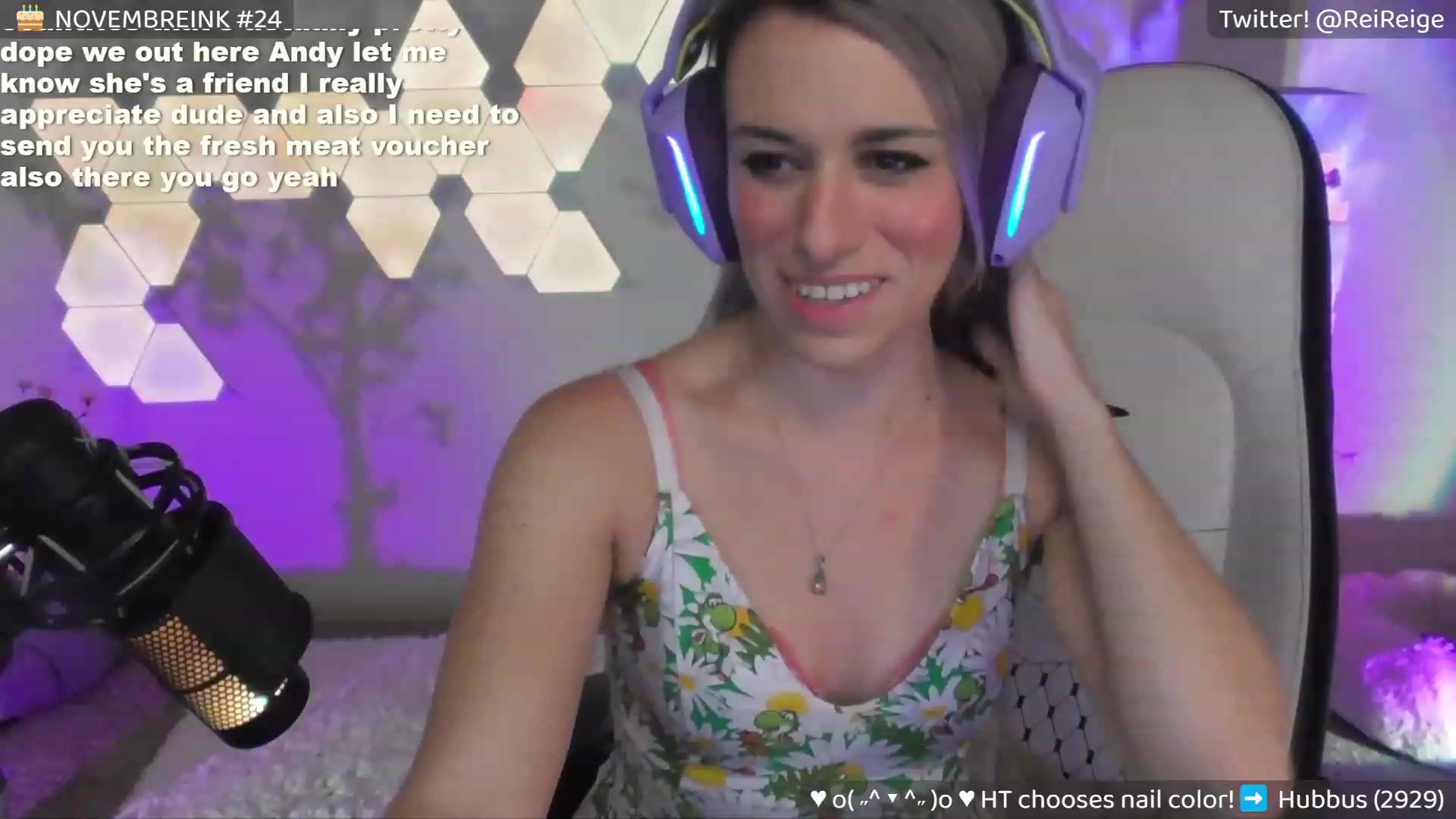 Gallery image thumbnail from Reige's myfreecams stream on, 11/05/2023, 07:28 image 15 of 20