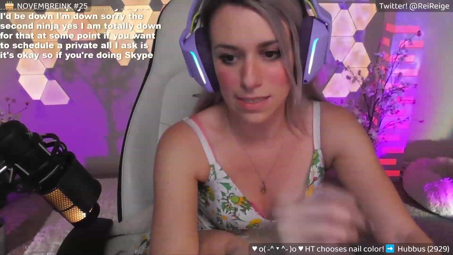 Gallery image thumbnail from Reige's myfreecams stream on, 11/05/2023, 07:28 image 6 of 20