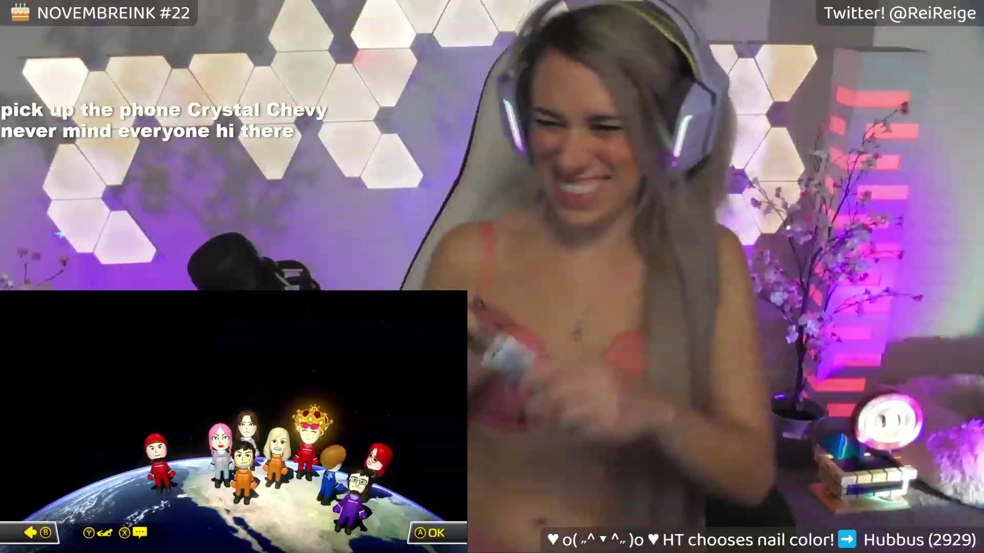Gallery image thumbnail from Reige's myfreecams stream on, 11/05/2023, 10:28 image 13 of 20