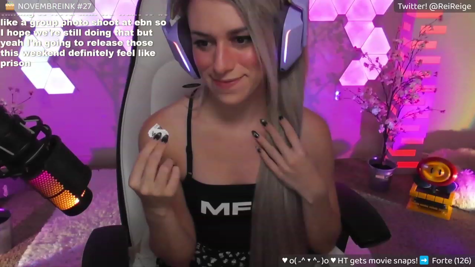 Gallery image thumbnail from Reige's myfreecams stream on, 11/07/2023, 08:22 image 11 of 20