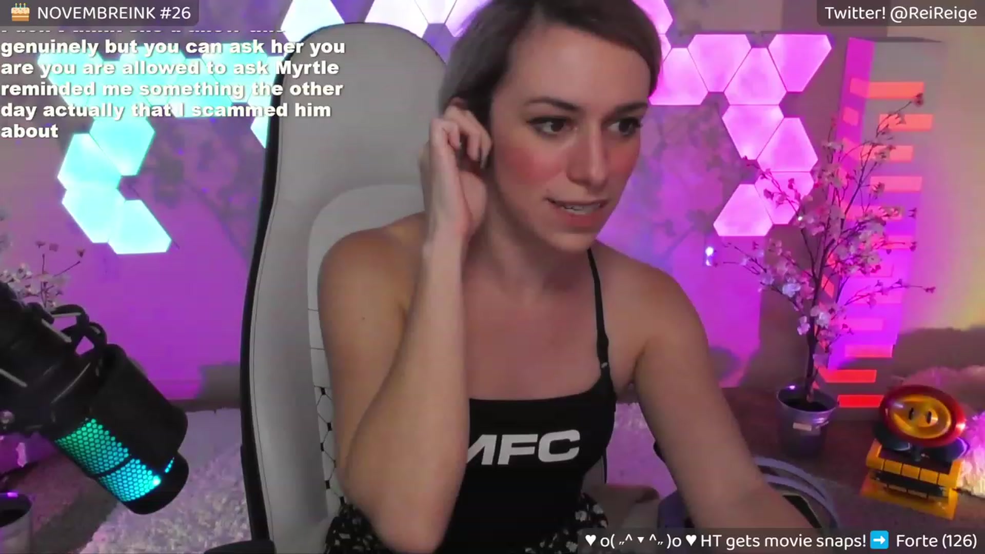 Gallery image thumbnail from Reige's myfreecams stream on, 11/07/2023, 08:22 image 19 of 20