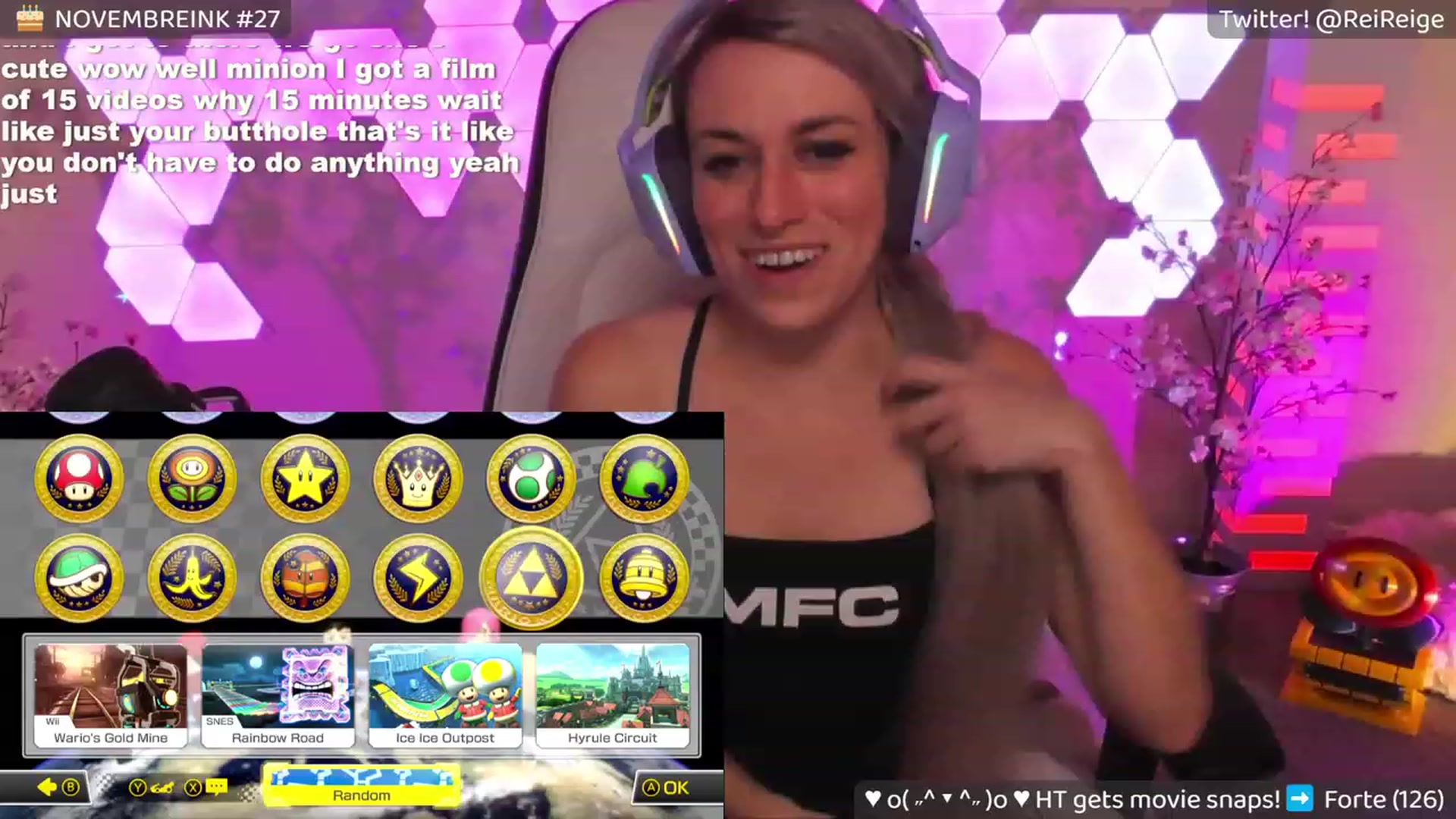 Gallery image thumbnail from Reige's myfreecams stream on, 11/07/2023, 09:46 image 14 of 20