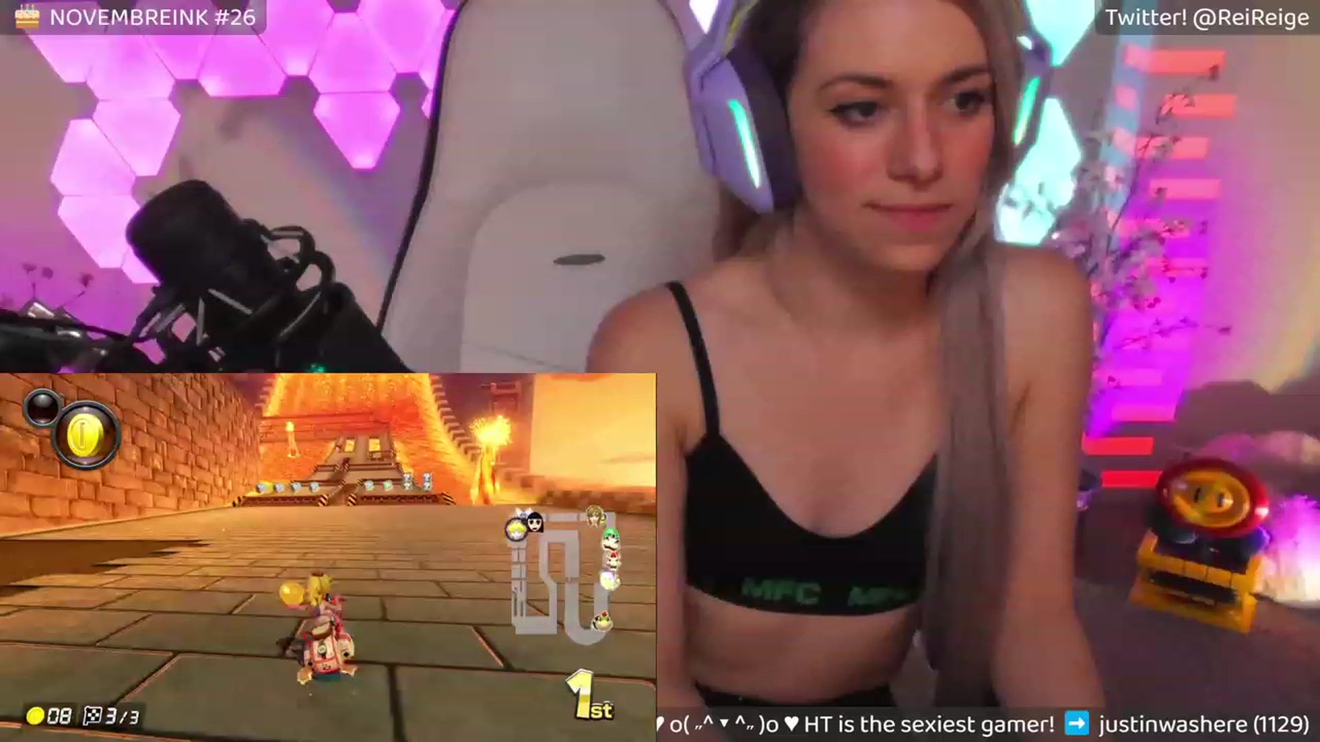 Gallery image thumbnail from Reige's myfreecams stream on, 11/09/2023, 10:21 image 6 of 20