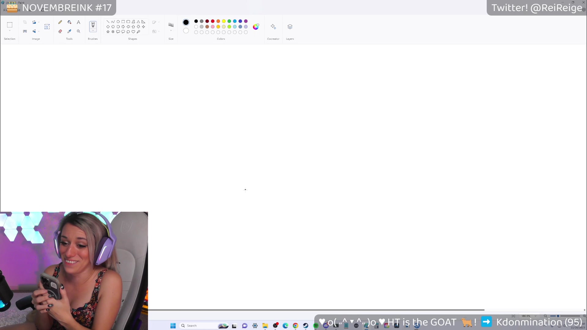 Gallery image thumbnail from Reige's myfreecams stream on, 11/16/2023, 11:13 image 5 of 20